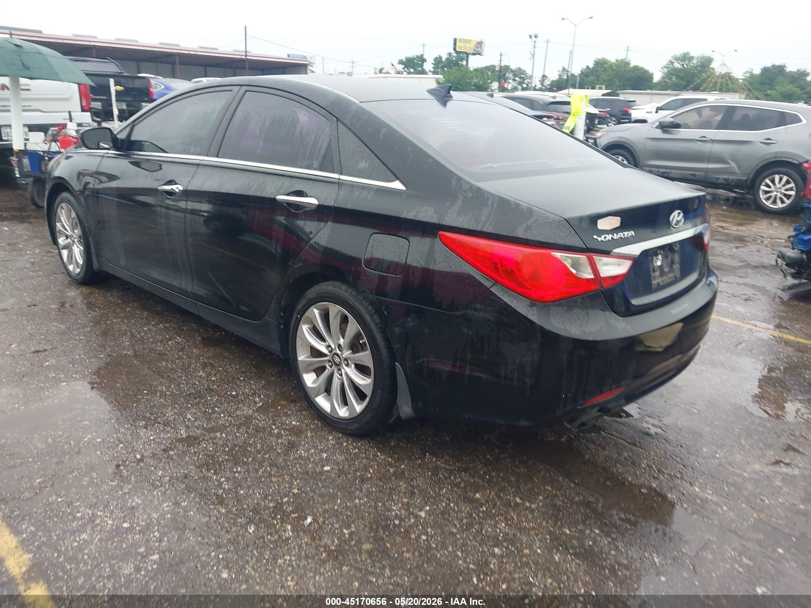 2013 Hyundai Sonata Se Black vin: 5NPEC4AC9DH723593