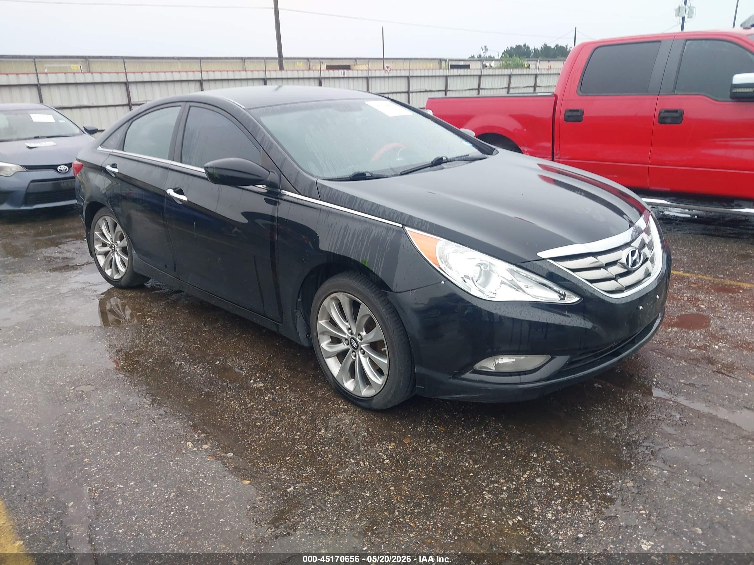 2013 Hyundai Sonata Se Black vin: 5NPEC4AC9DH723593