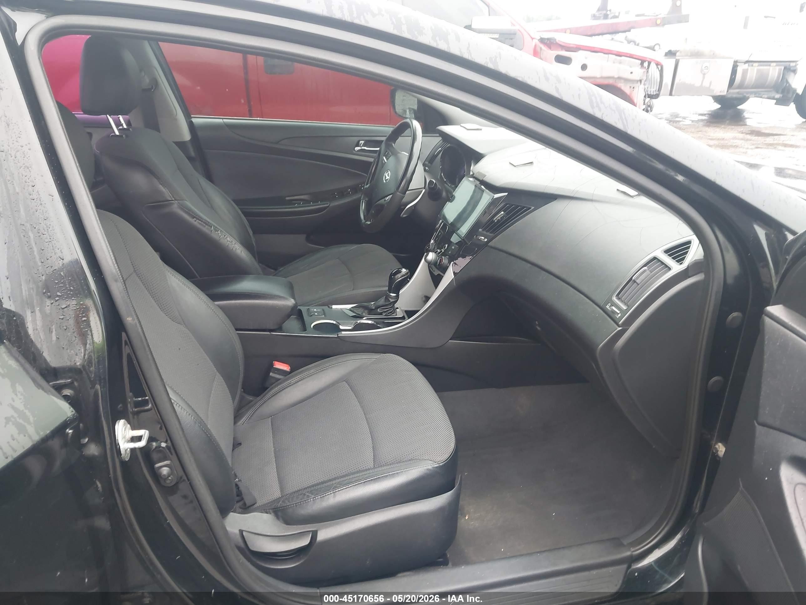 2013 Hyundai Sonata Se Black vin: 5NPEC4AC9DH723593