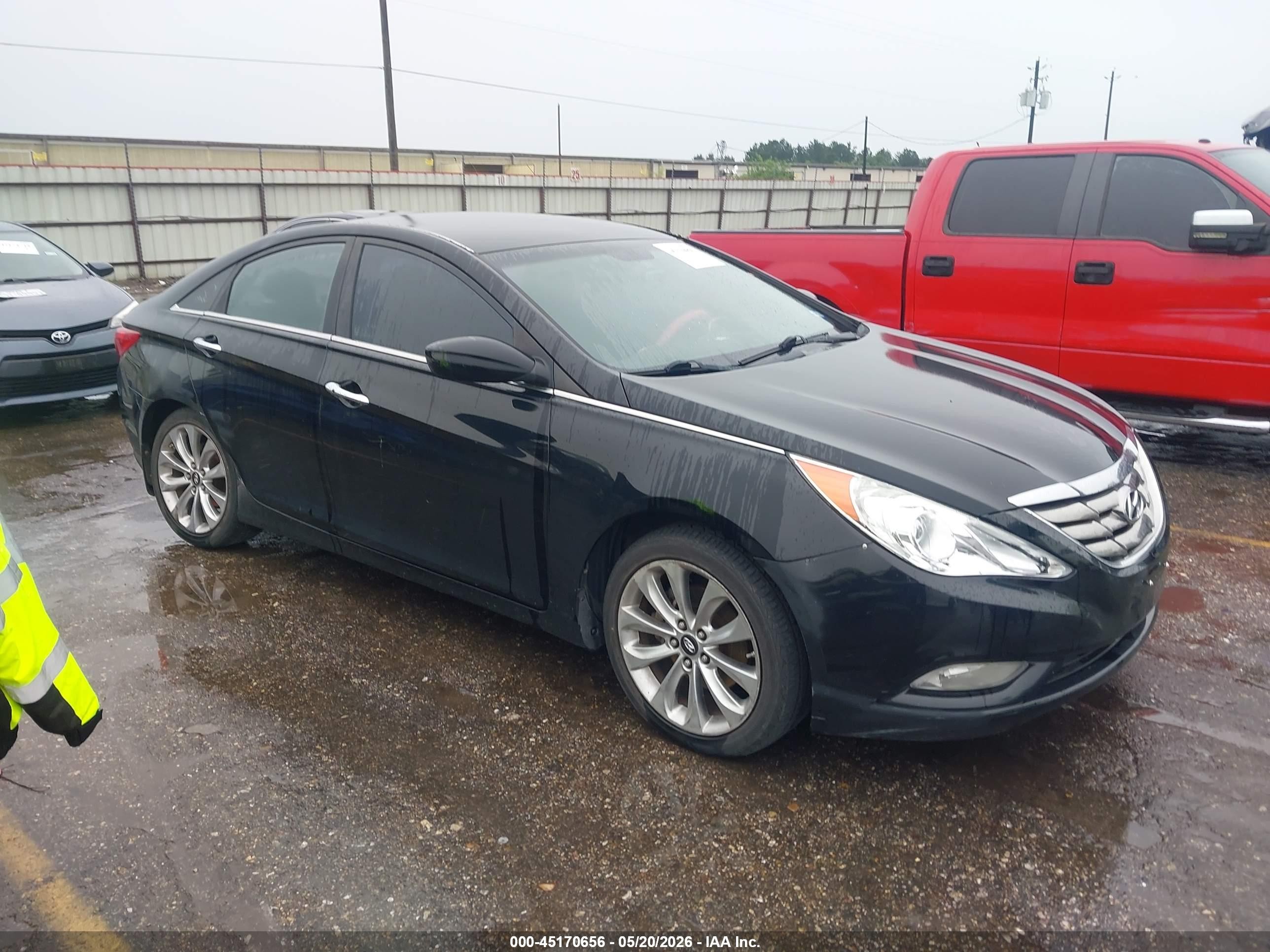 2013 Hyundai Sonata Se Black vin: 5NPEC4AC9DH723593