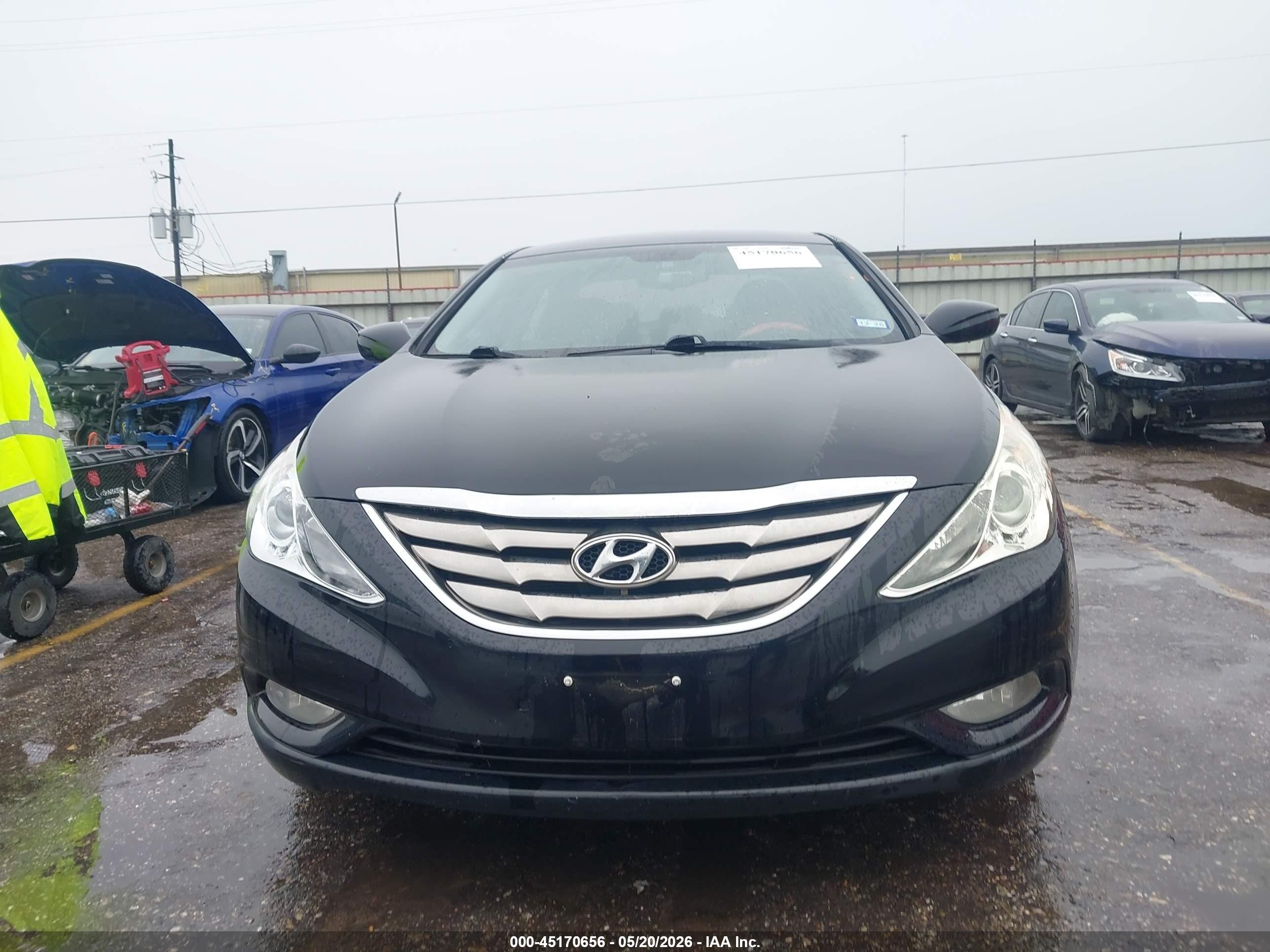 2013 Hyundai Sonata Se Black vin: 5NPEC4AC9DH723593