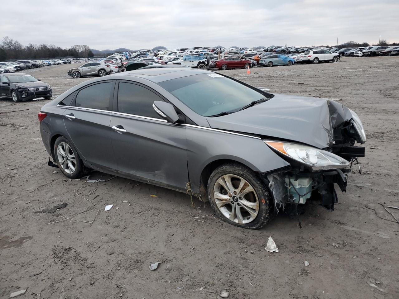2013 Hyundai Sonata Se Серебряный vin: 5NPEC4AC9DH776679
