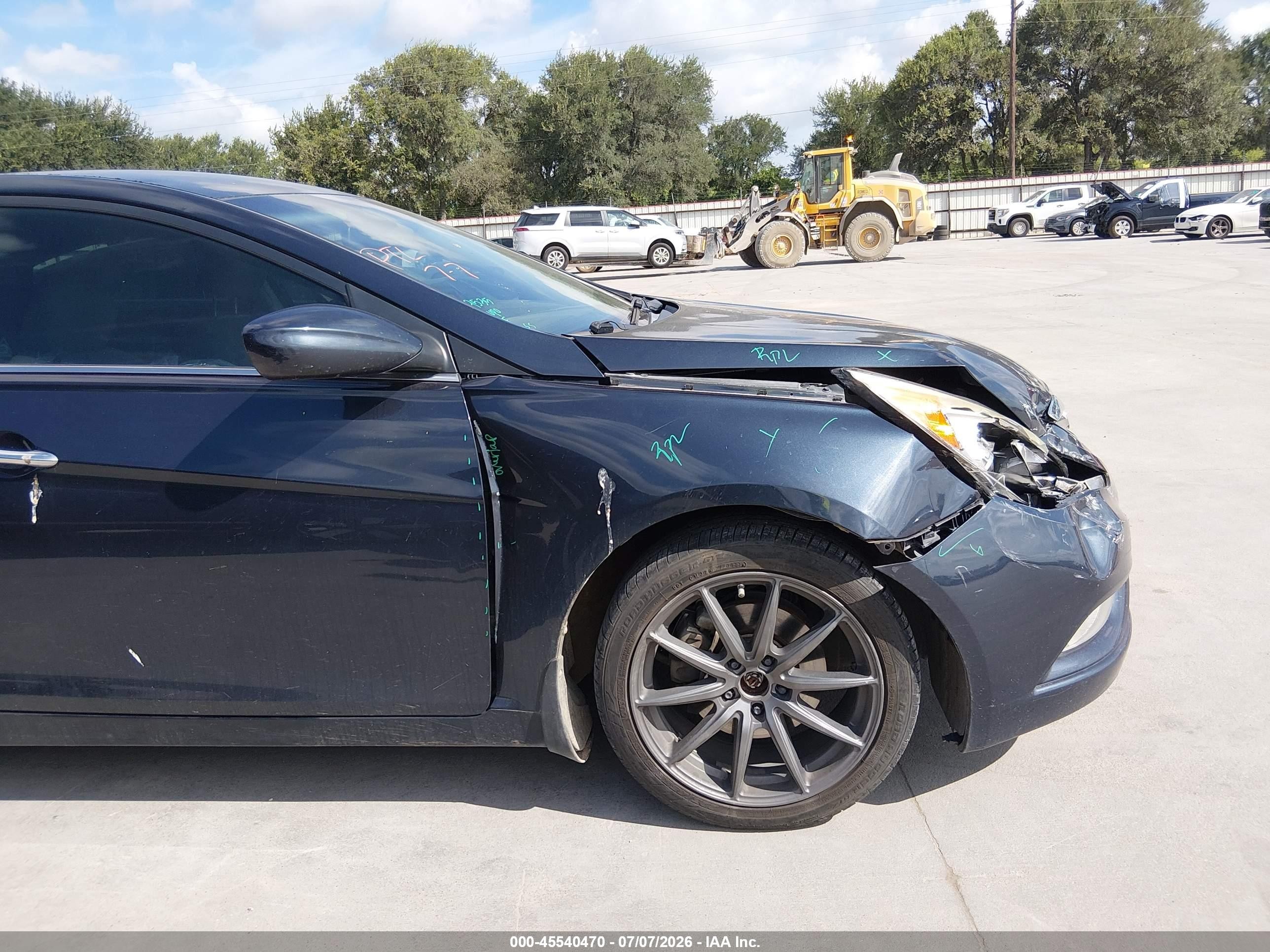 2013 Hyundai Sonata Se Dark Blue vin: 5NPEC4AC9DH786242
