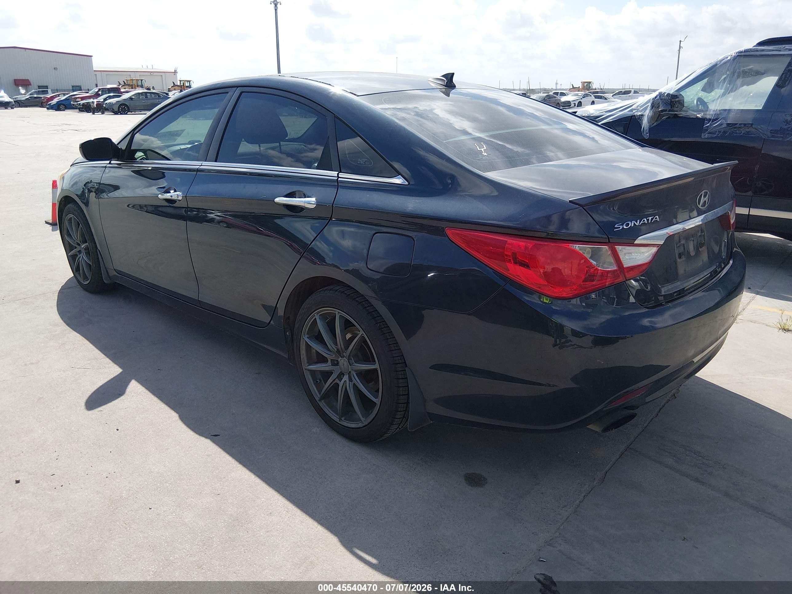 2013 Hyundai Sonata Se Dark Blue vin: 5NPEC4AC9DH786242