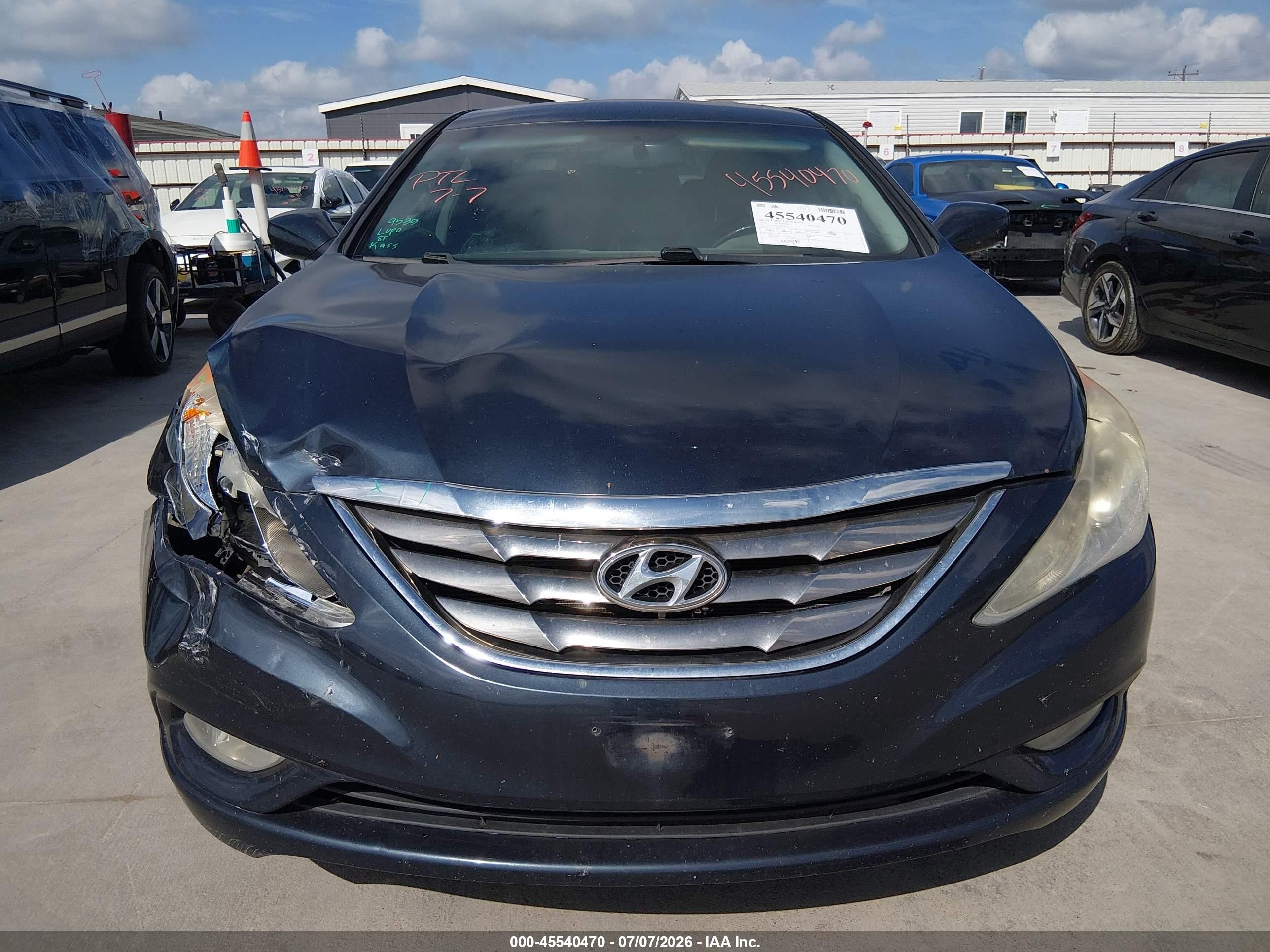 2013 Hyundai Sonata Se Dark Blue vin: 5NPEC4AC9DH786242