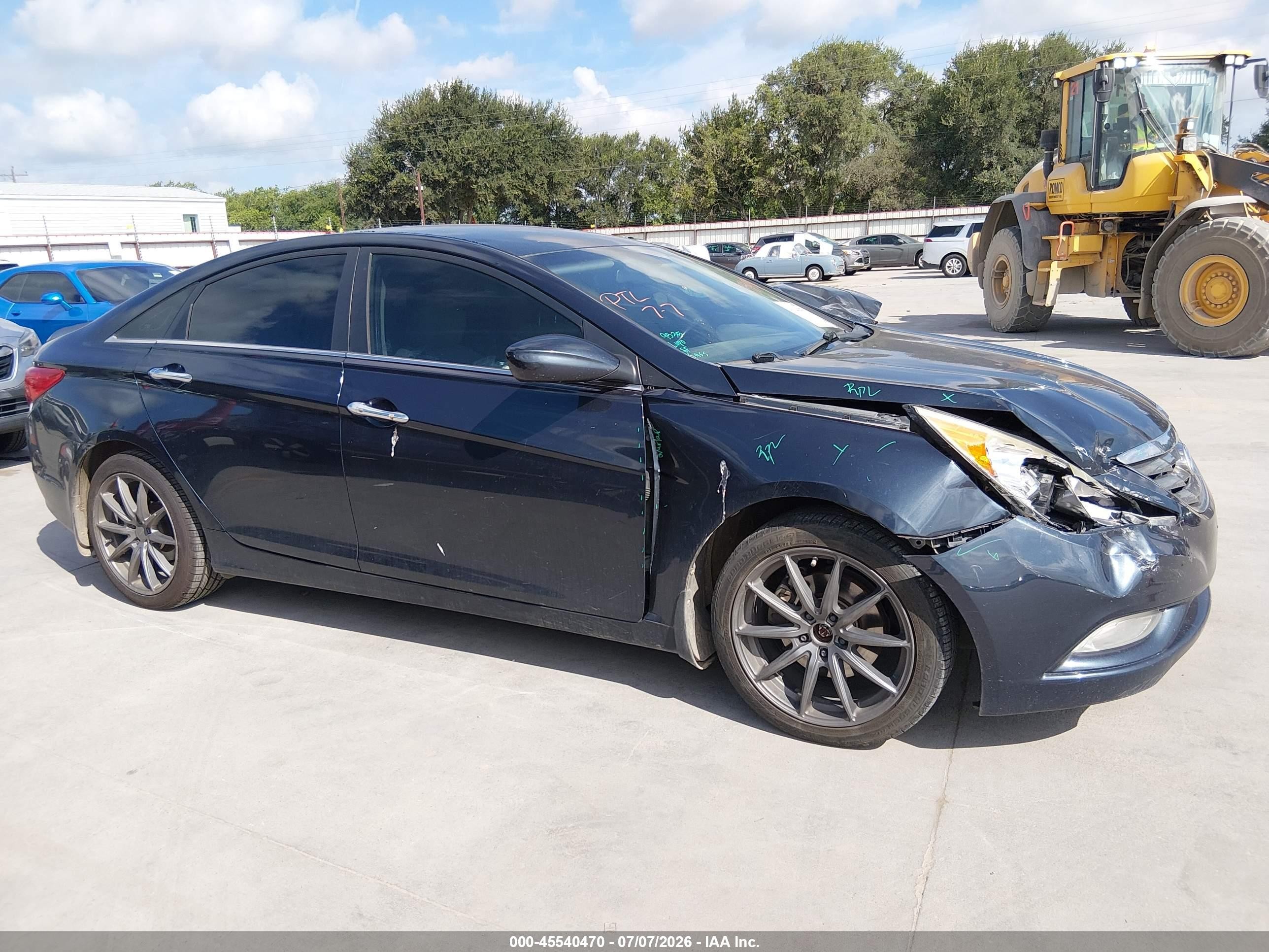 2013 Hyundai Sonata Se Dark Blue vin: 5NPEC4AC9DH786242