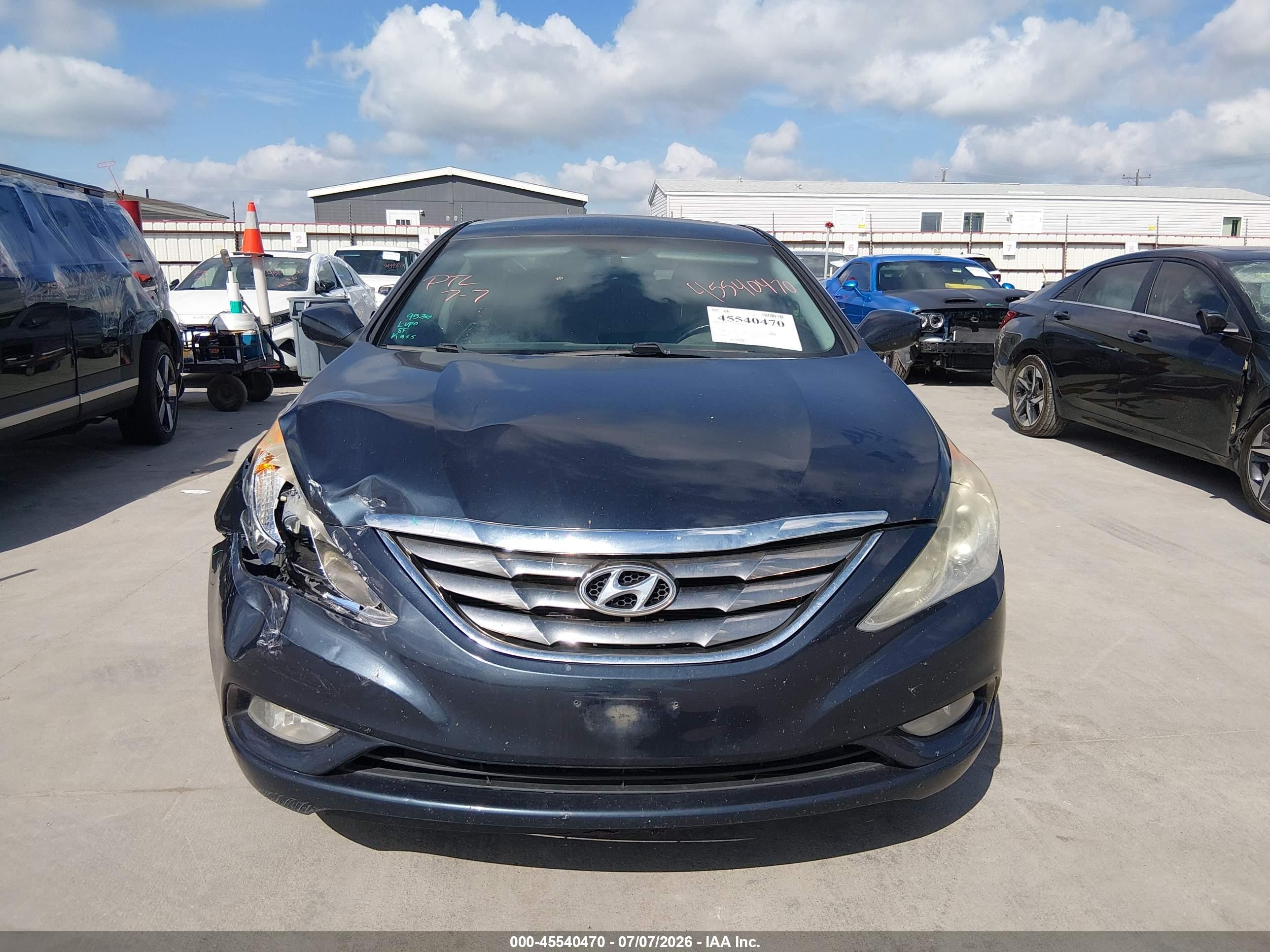 2013 Hyundai Sonata Se Dark Blue vin: 5NPEC4AC9DH786242