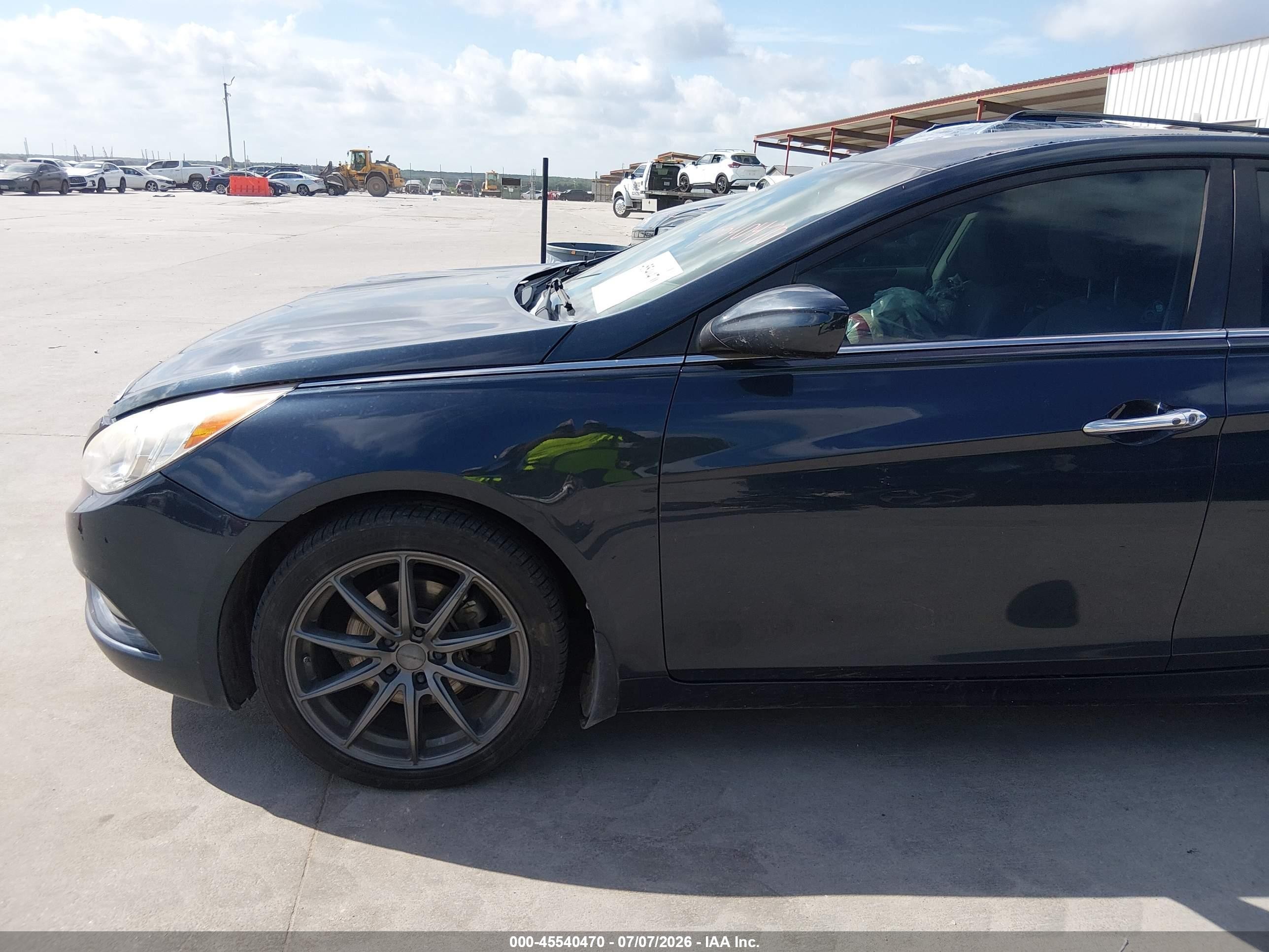 2013 Hyundai Sonata Se Dark Blue vin: 5NPEC4AC9DH786242