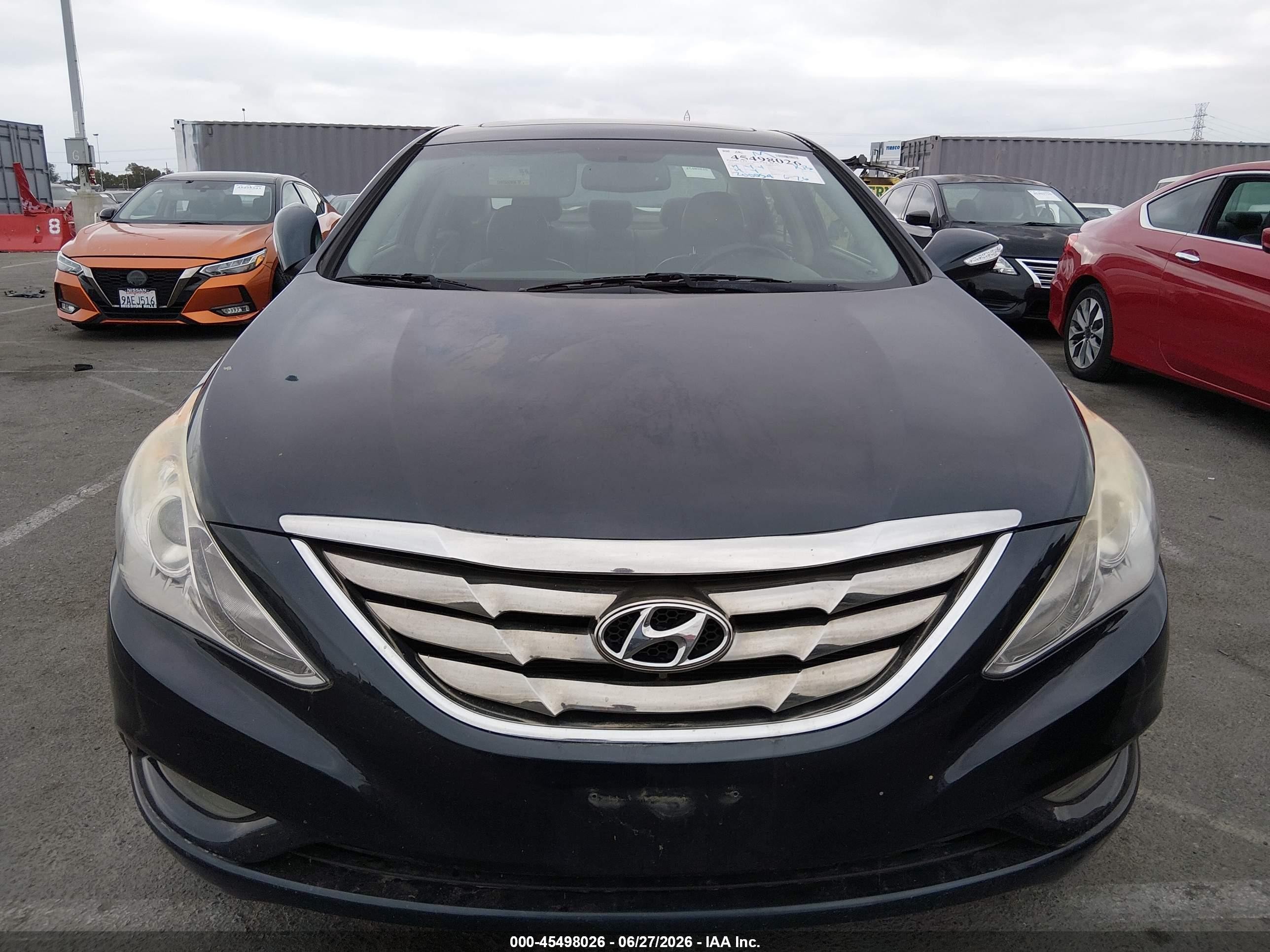 2013 Hyundai Sonata Limited Dark Blue vin: 5NPEC4AC9DH790971