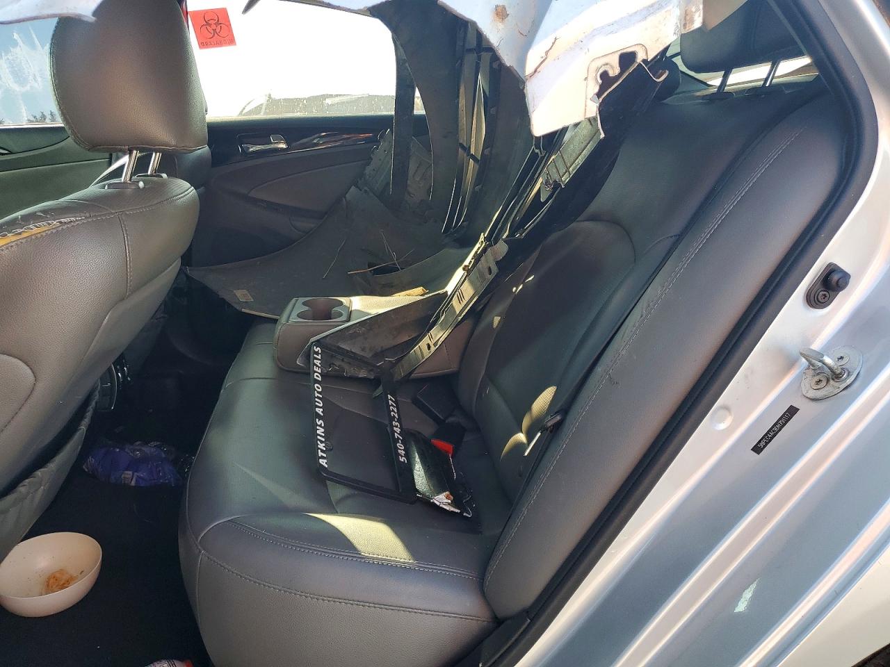 2013 Hyundai Sonata Limited Silver vin: 5NPEC4AC9DH791117