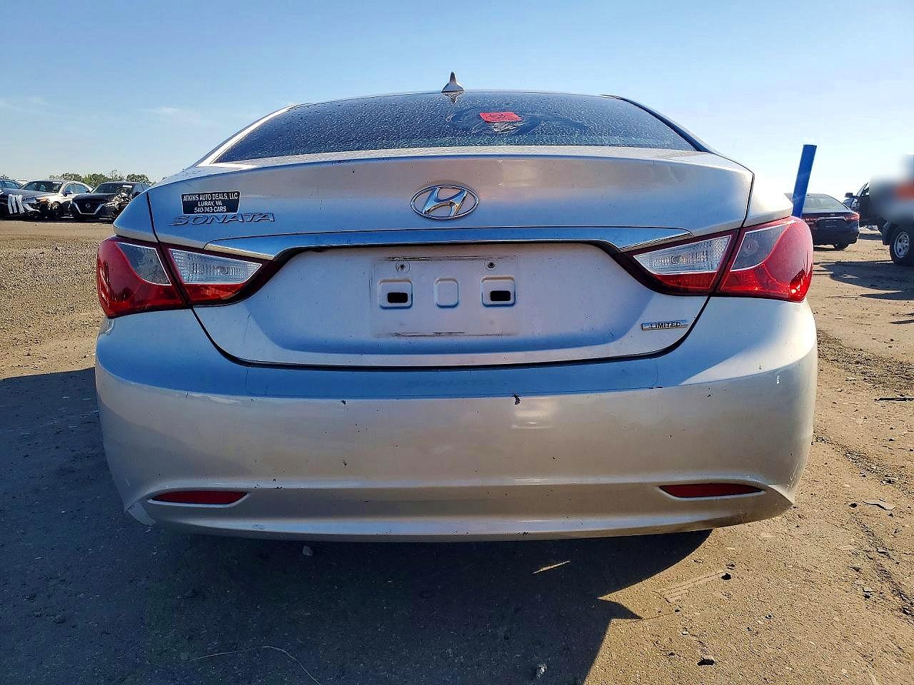 2013 Hyundai Sonata Limited Silver vin: 5NPEC4AC9DH791117