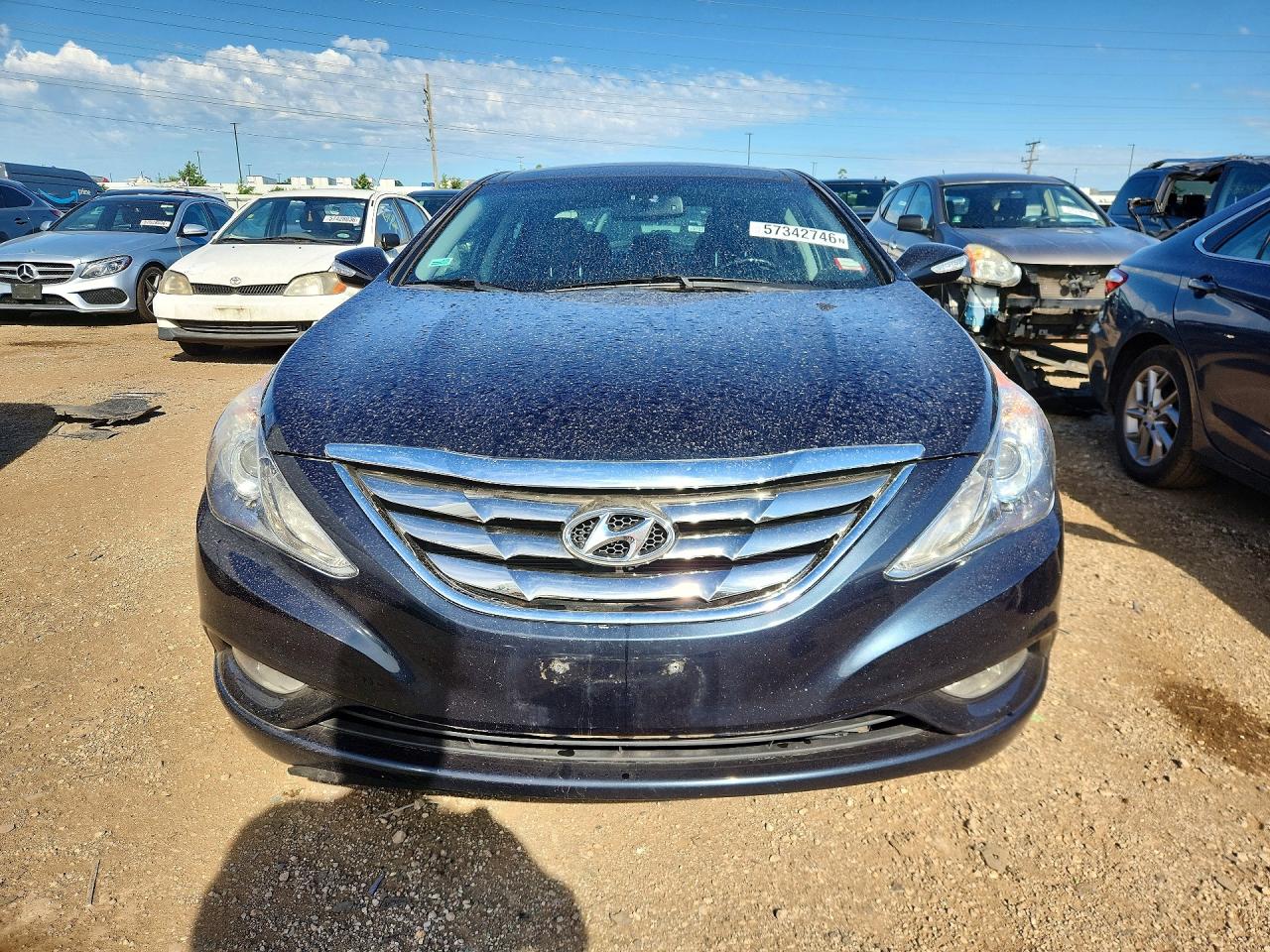 2013 Hyundai Sonata Limited Синий vin: 5NPEC4AC9DH791778
