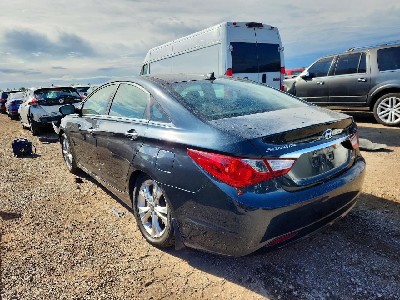 2013 Hyundai Sonata Limited Синий vin: 5NPEC4AC9DH791778