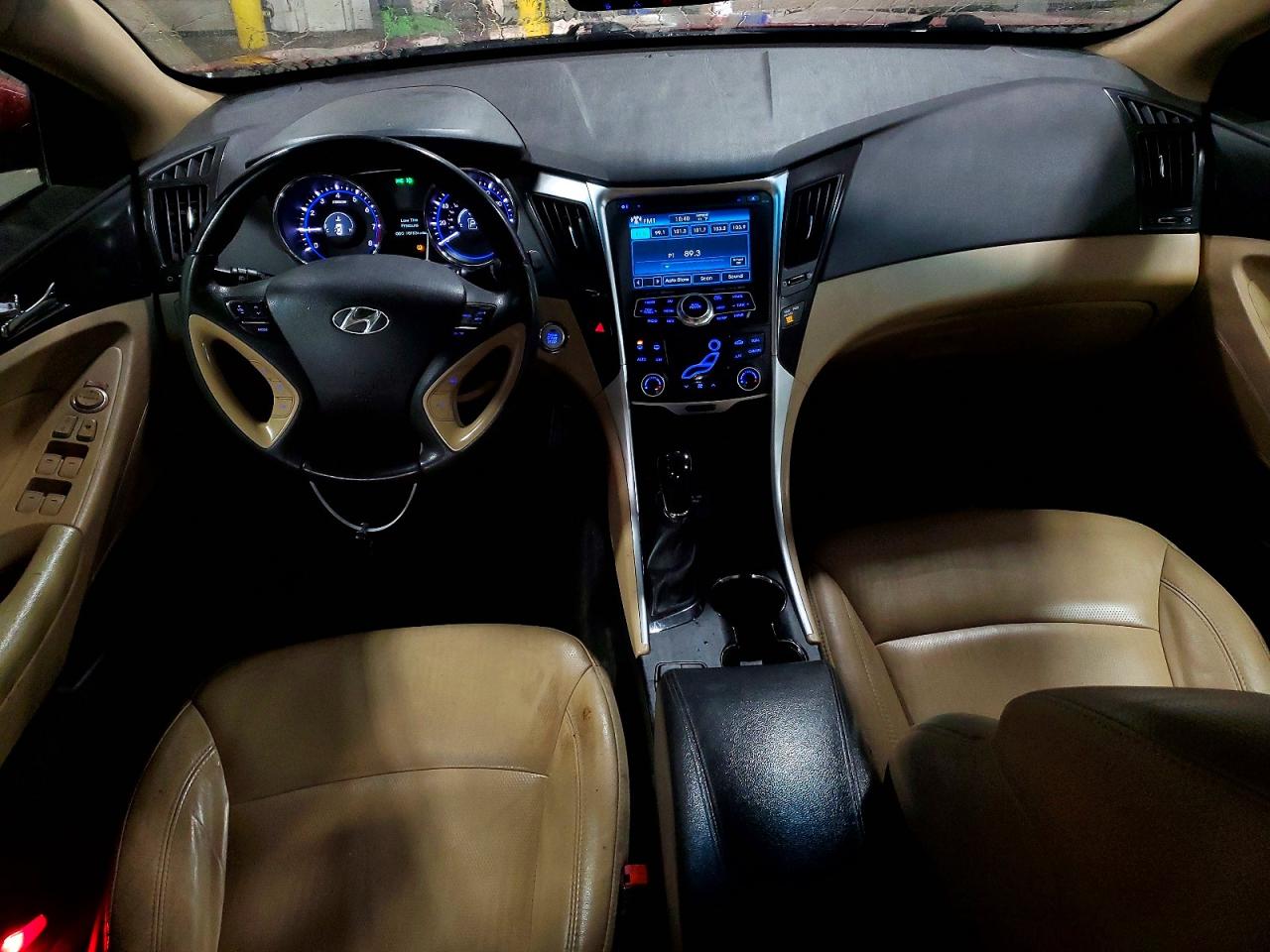 2013 Hyundai Sonata Limited Red vin: 5NPEC4AC9DH795751