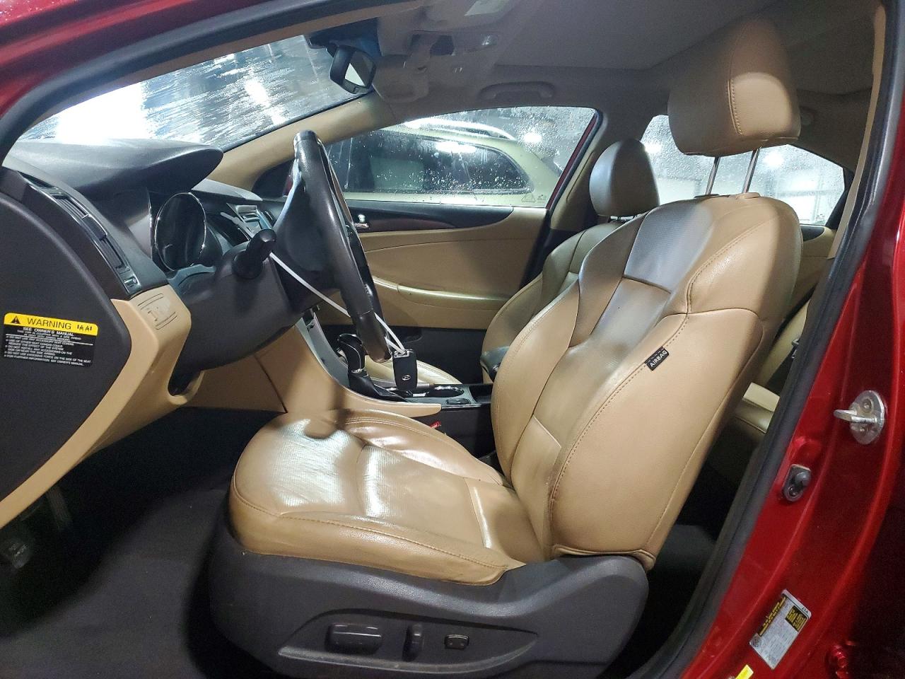 2013 Hyundai Sonata Limited Red vin: 5NPEC4AC9DH795751