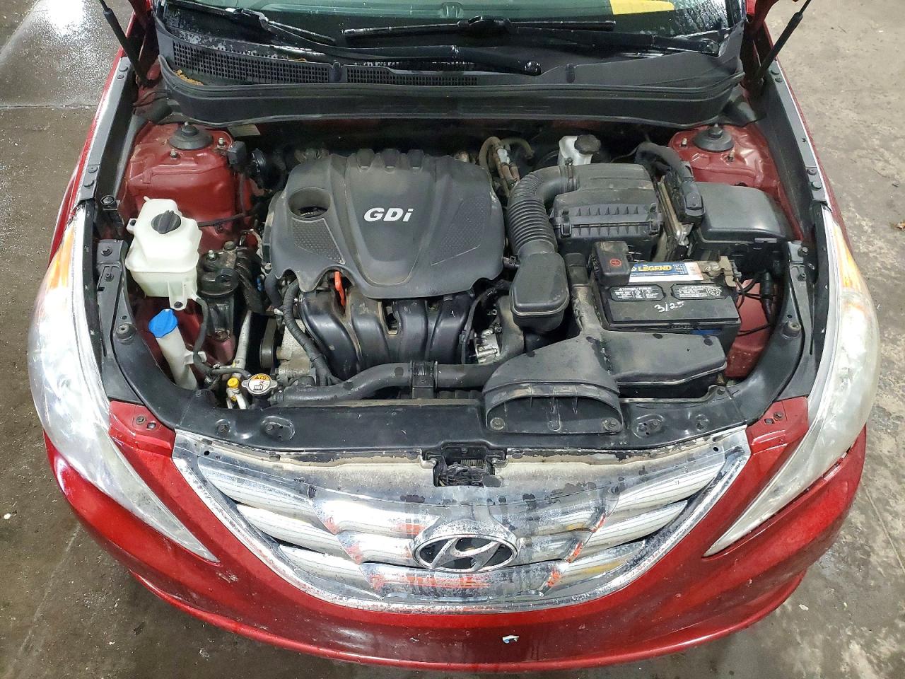 2013 Hyundai Sonata Limited Red vin: 5NPEC4AC9DH795751