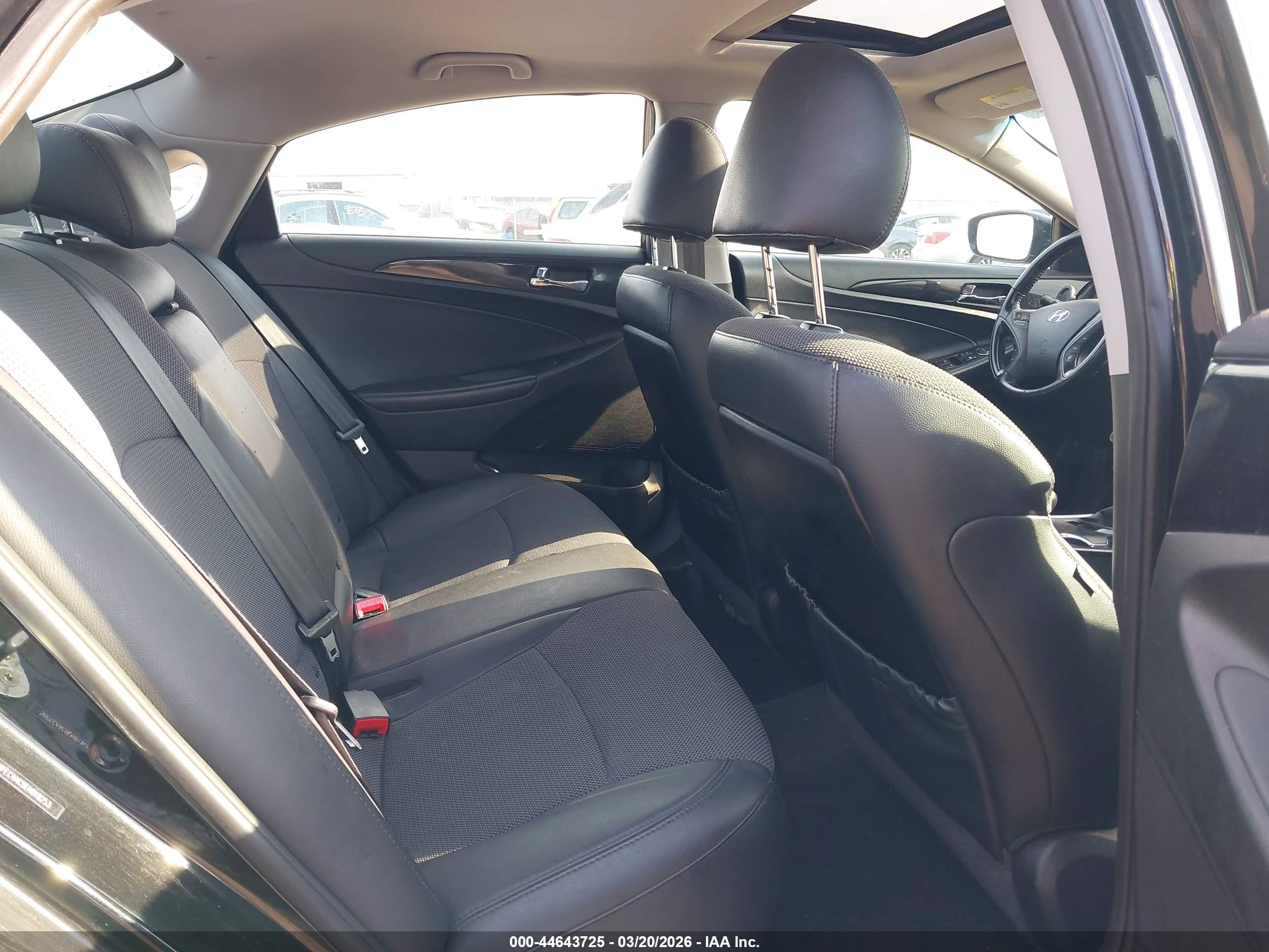 2014 Hyundai Sonata Se Black vin: 5NPEC4AC9EH818253
