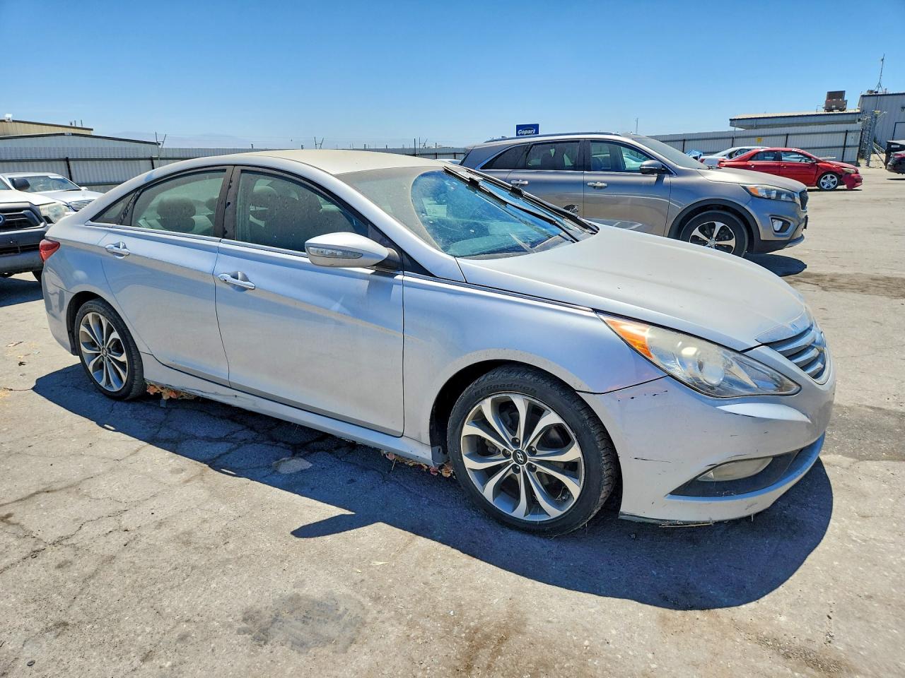 2014 Hyundai Sonata Se Серебряный vin: 5NPEC4AC9EH833481