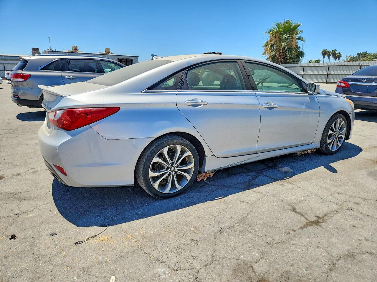 2014 Hyundai Sonata Se Серебряный vin: 5NPEC4AC9EH833481