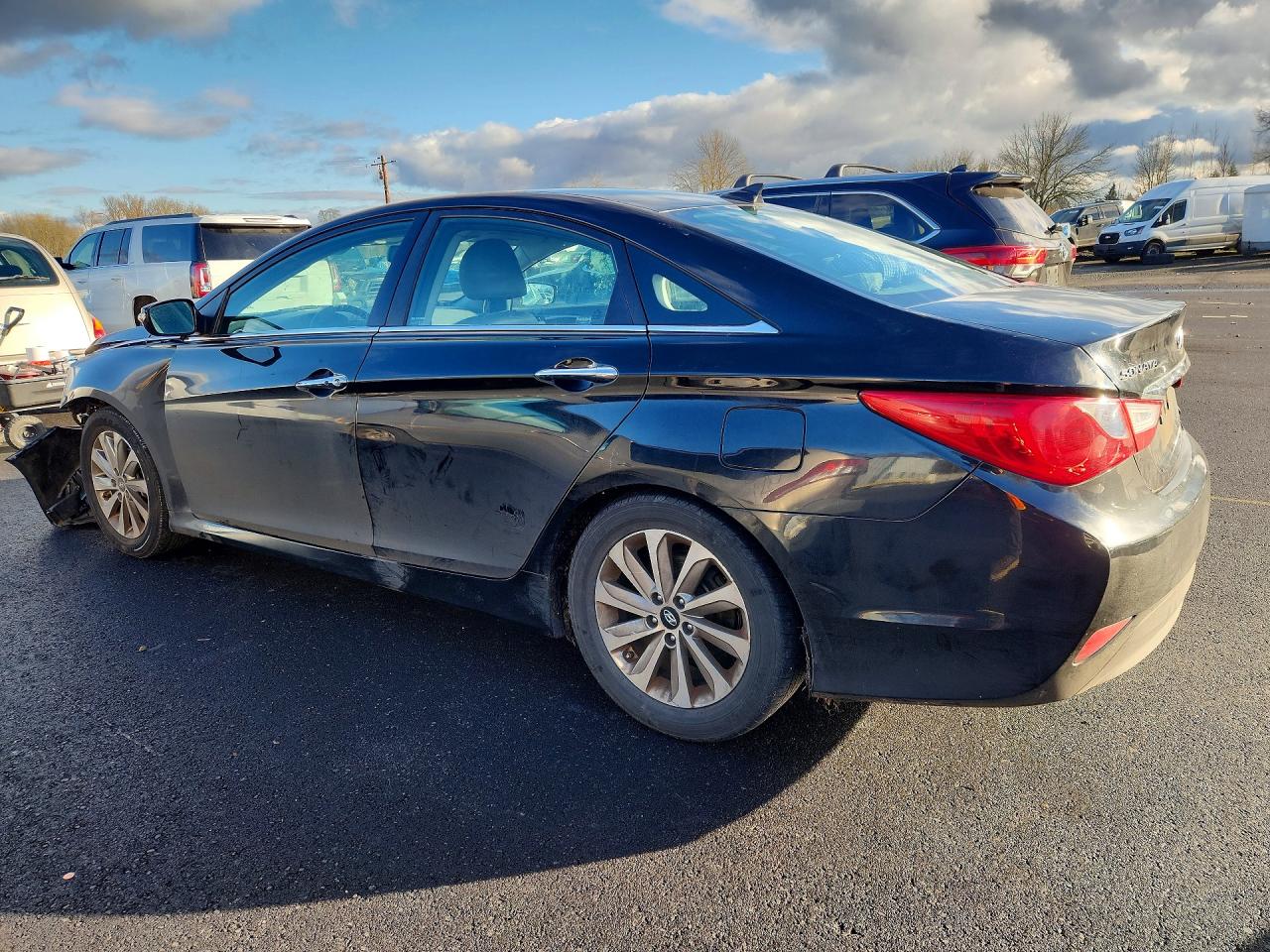 2014 Hyundai Sonata Se Black vin: 5NPEC4AC9EH841306