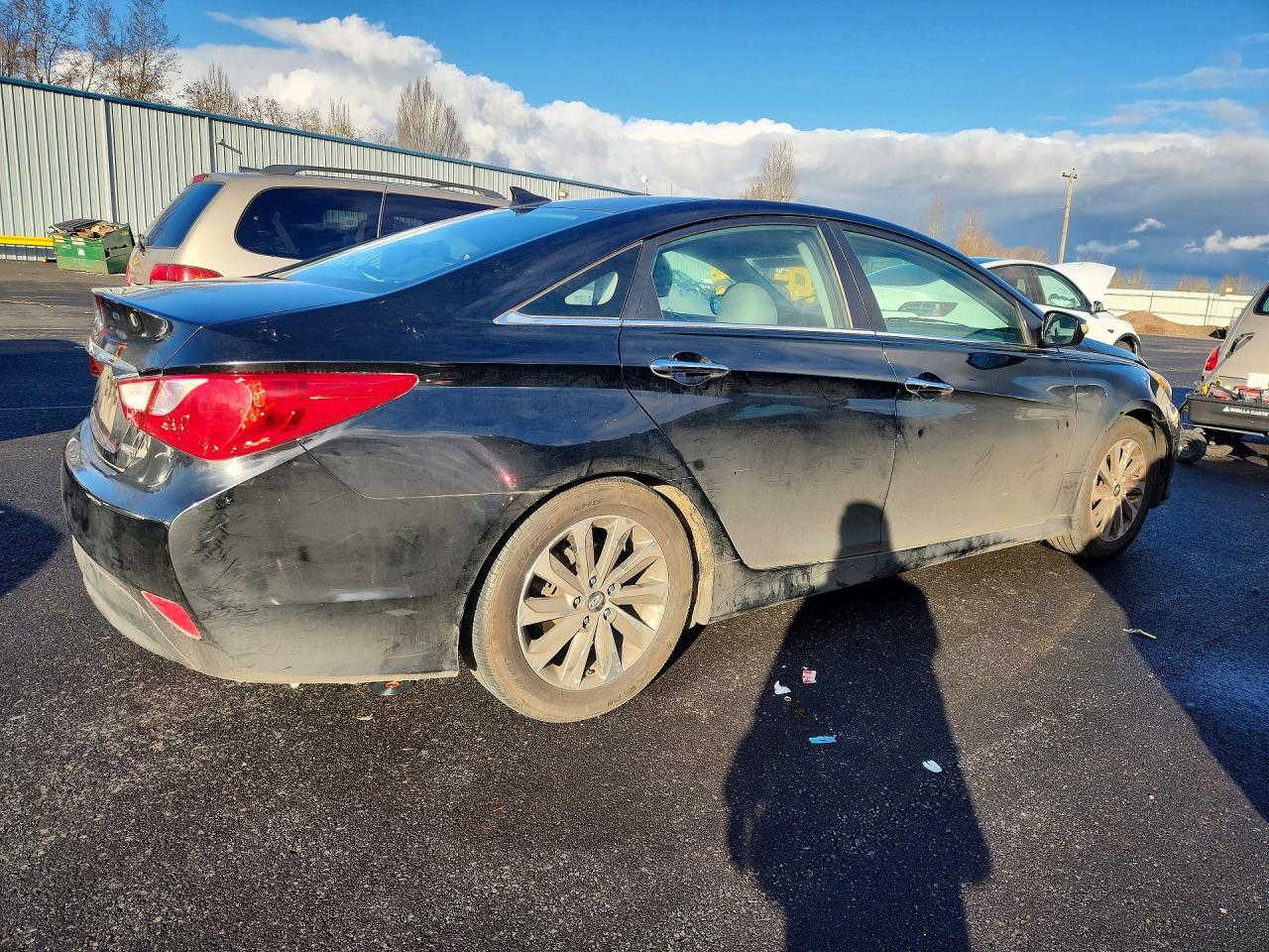 2014 Hyundai Sonata Se Black vin: 5NPEC4AC9EH841306