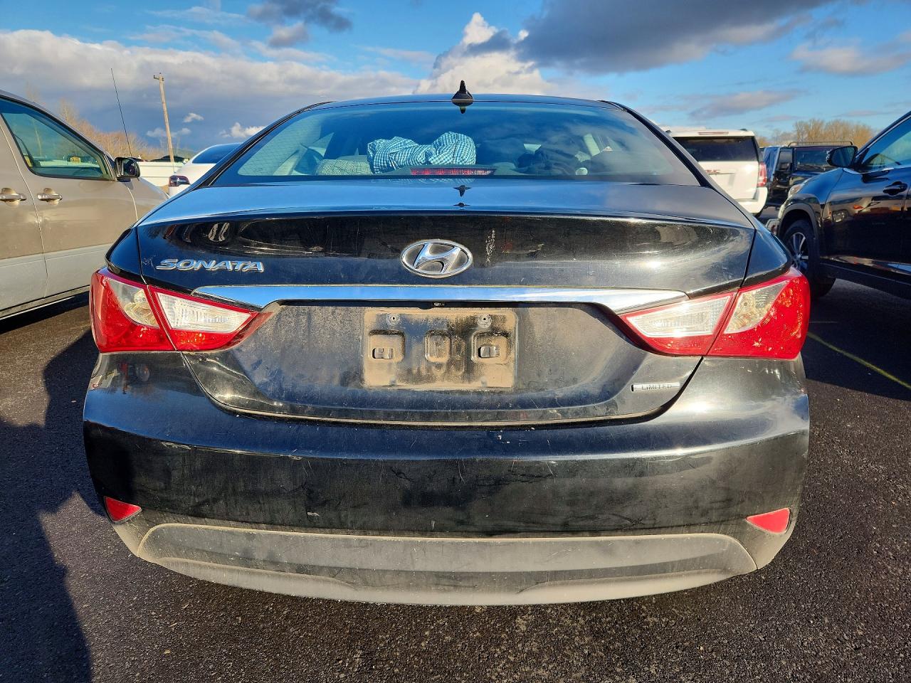 2014 Hyundai Sonata Se Black vin: 5NPEC4AC9EH841306