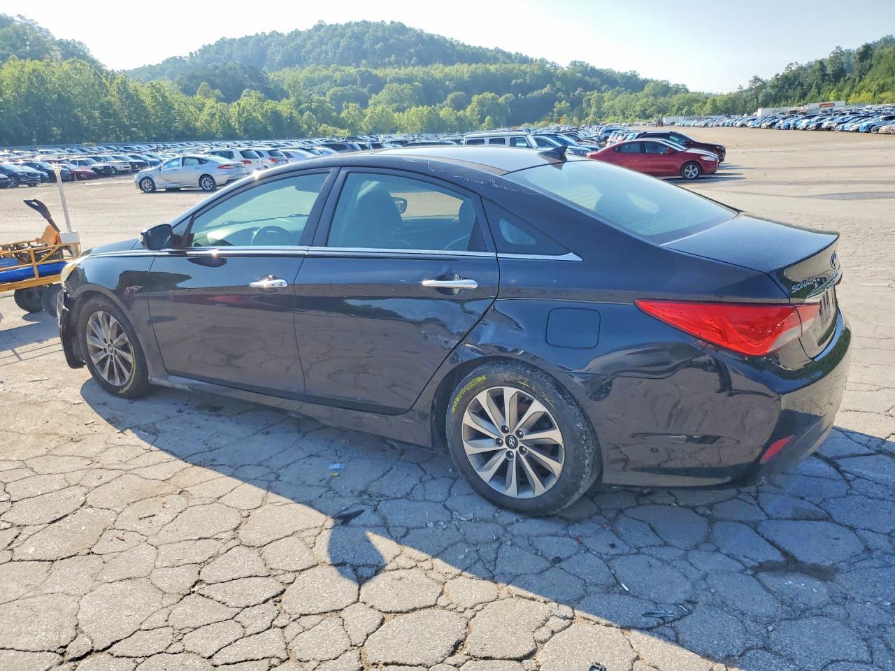 2014 Hyundai Sonata Limited Black vin: 5NPEC4AC9EH874189