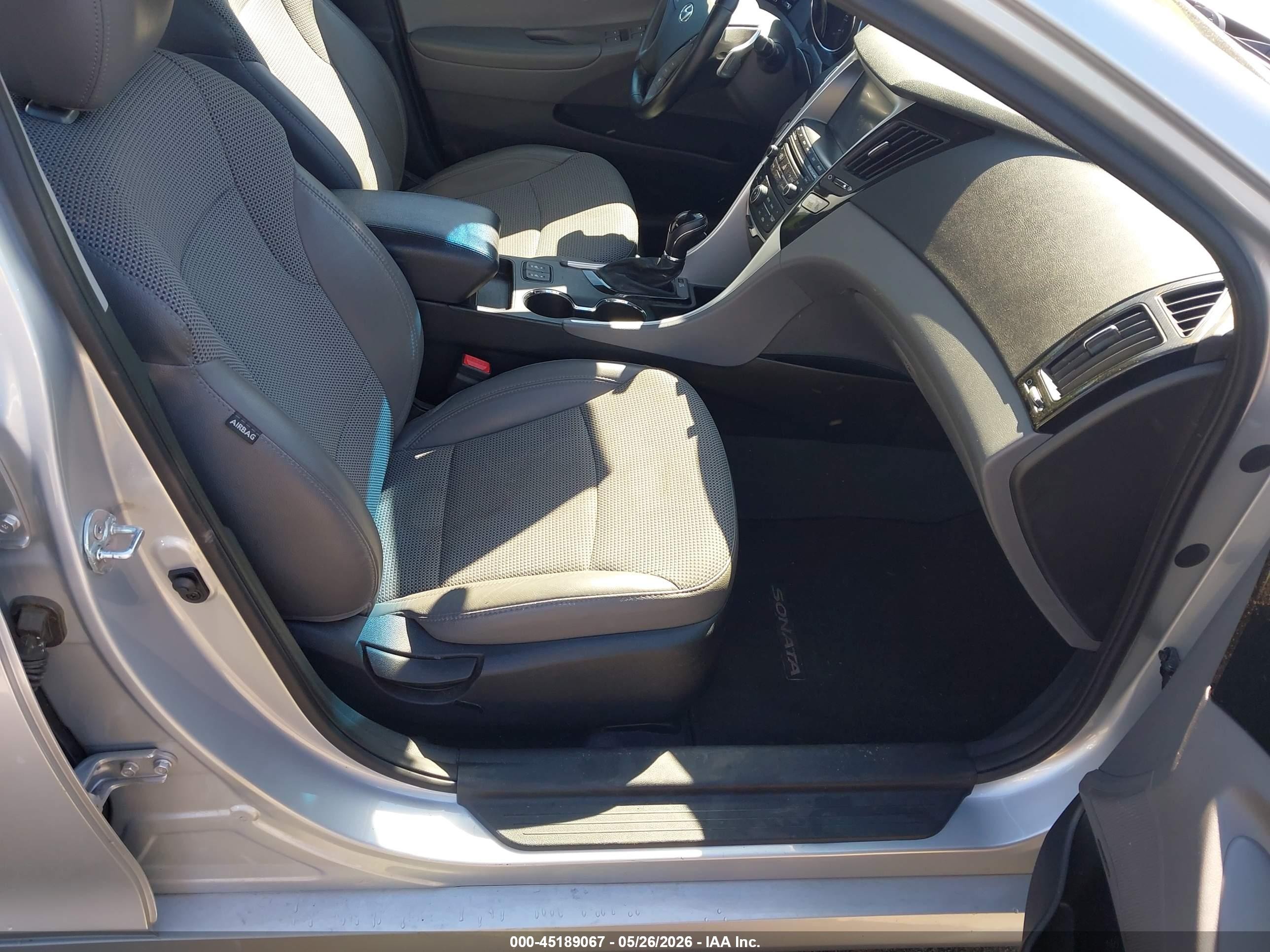 2014 Hyundai Sonata Se Silver vin: 5NPEC4AC9EH891168
