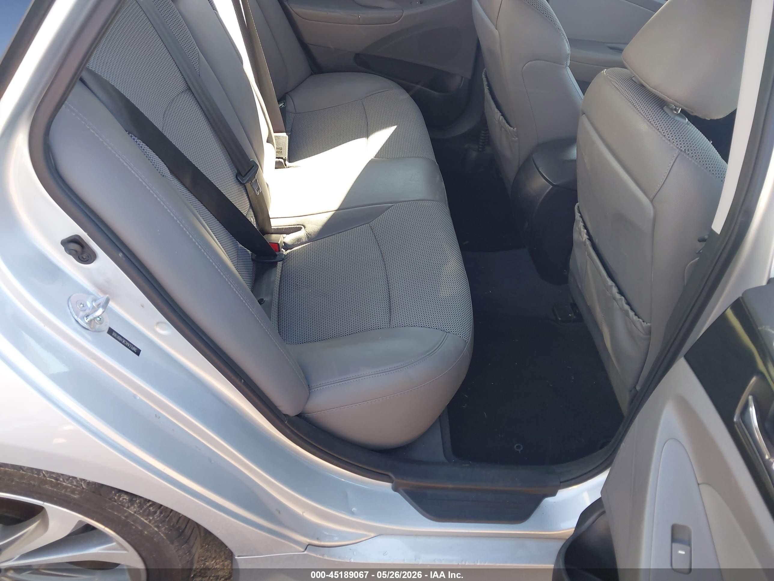 2014 Hyundai Sonata Se Silver vin: 5NPEC4AC9EH891168