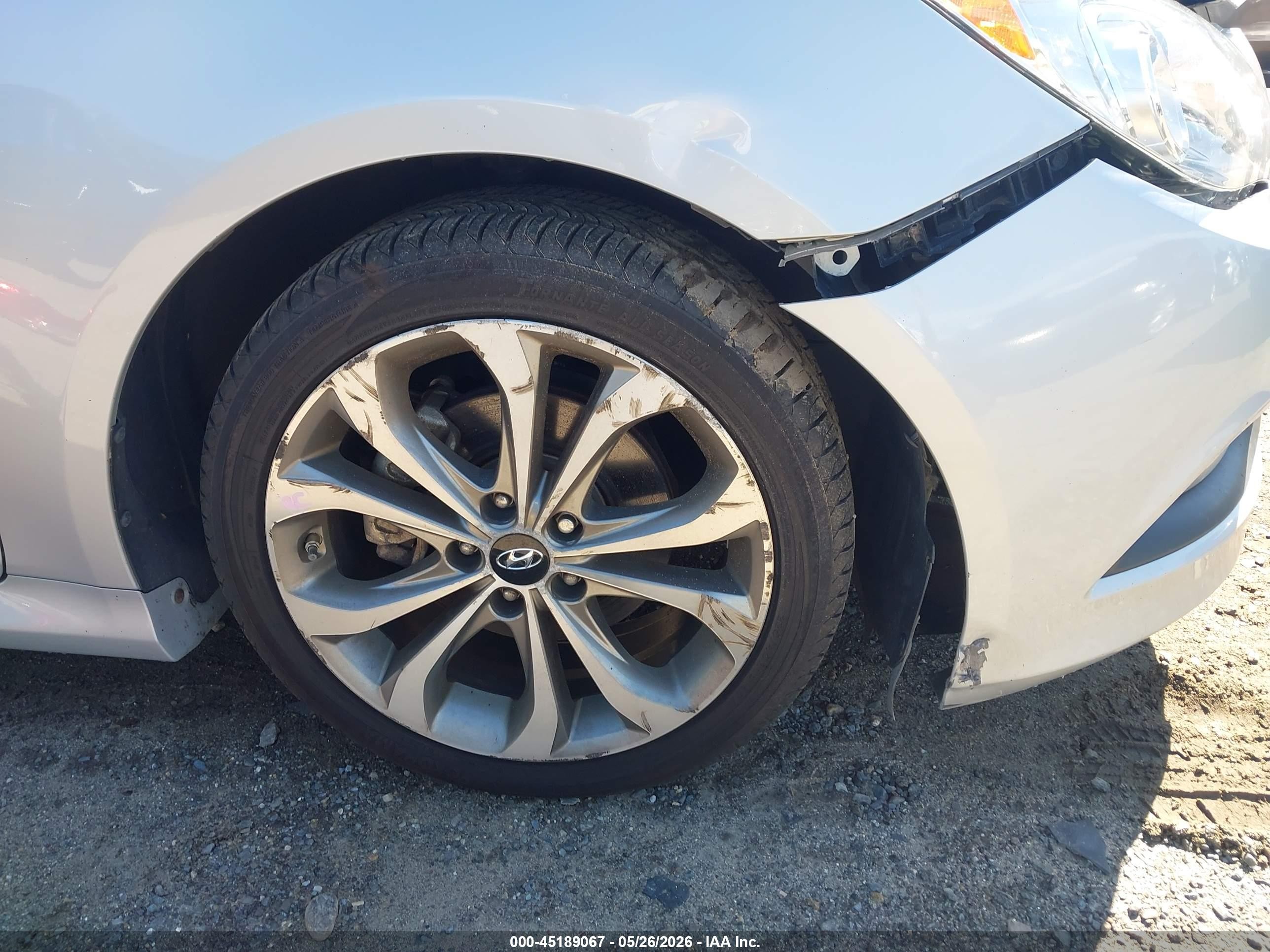 2014 Hyundai Sonata Se Silver vin: 5NPEC4AC9EH891168