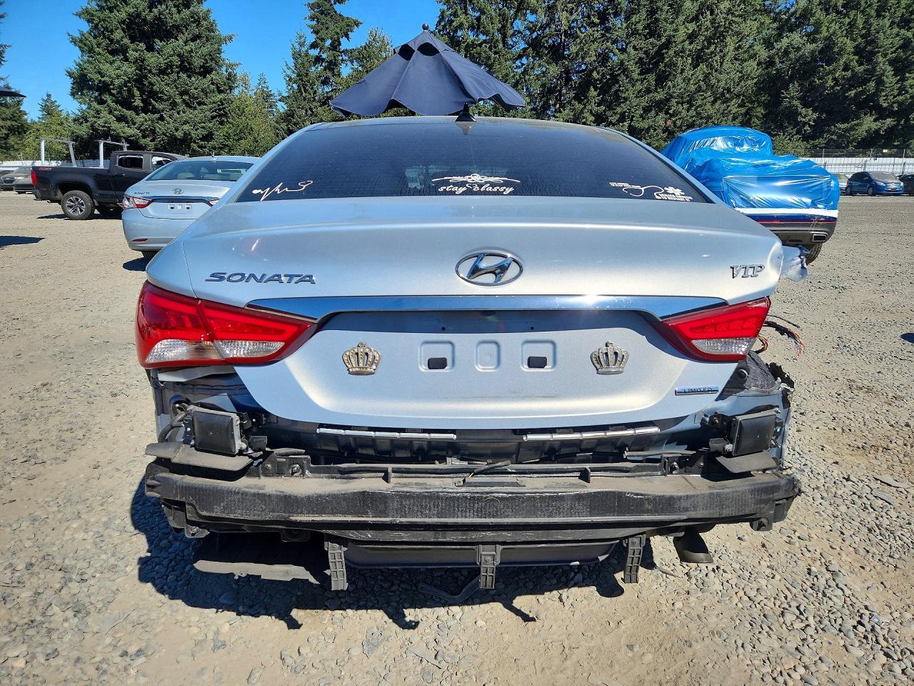2014 Hyundai Sonata Limited Silver vin: 5NPEC4AC9EH902539