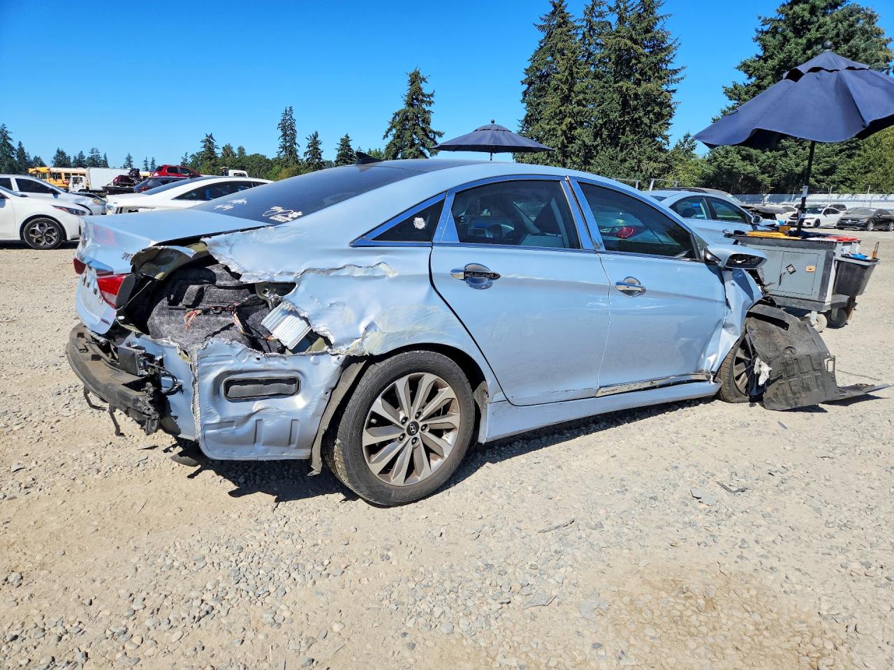 2014 Hyundai Sonata Limited Silver vin: 5NPEC4AC9EH902539