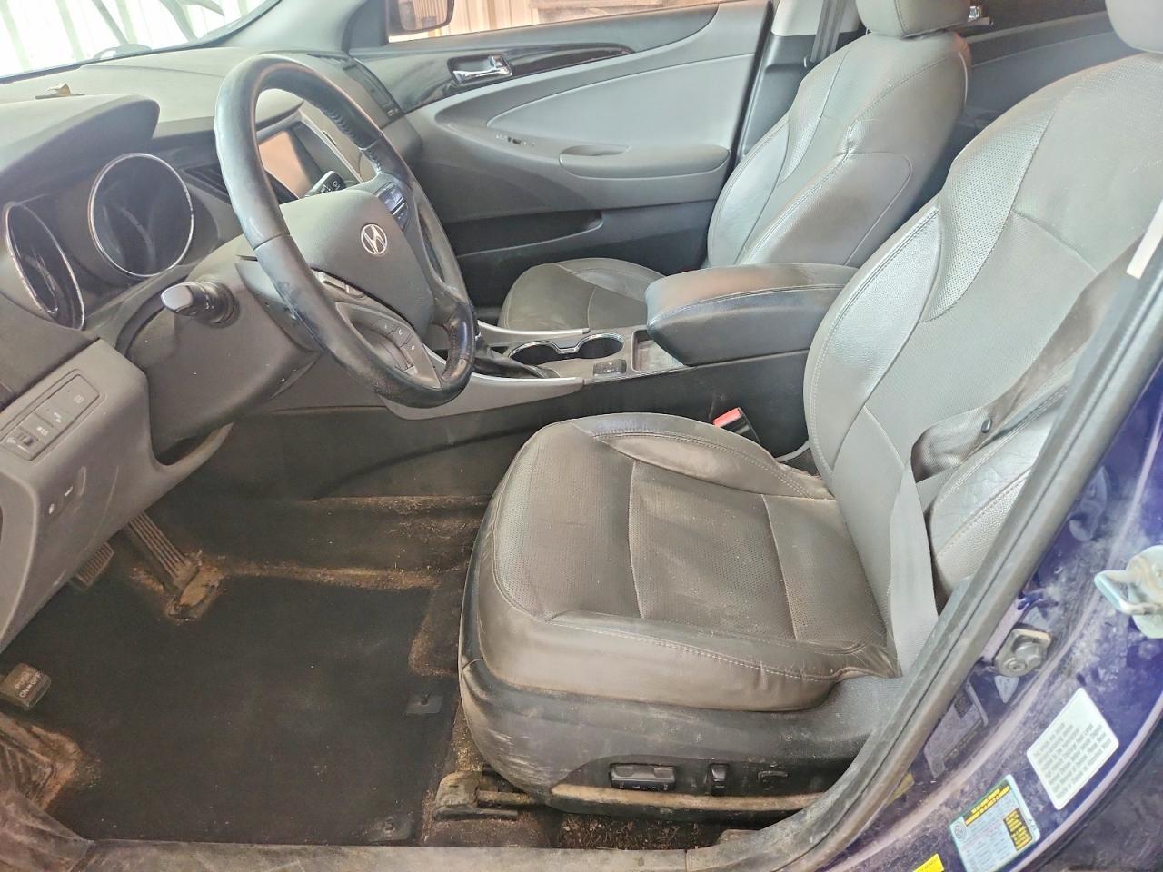 2014 Hyundai Sonata Limited Blue vin: 5NPEC4AC9EH914349