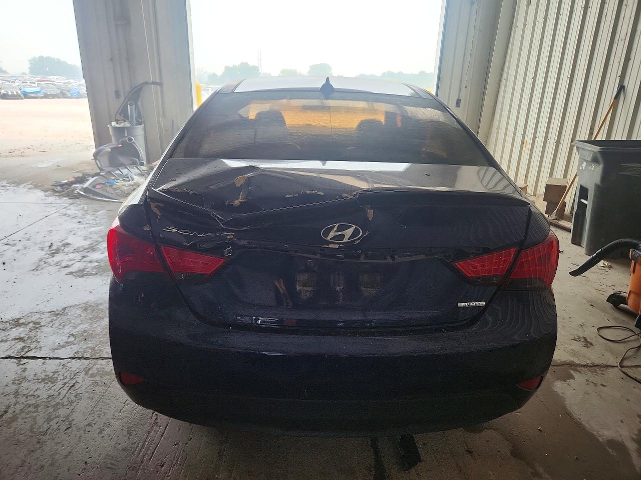 2014 Hyundai Sonata Limited Blue vin: 5NPEC4AC9EH914349
