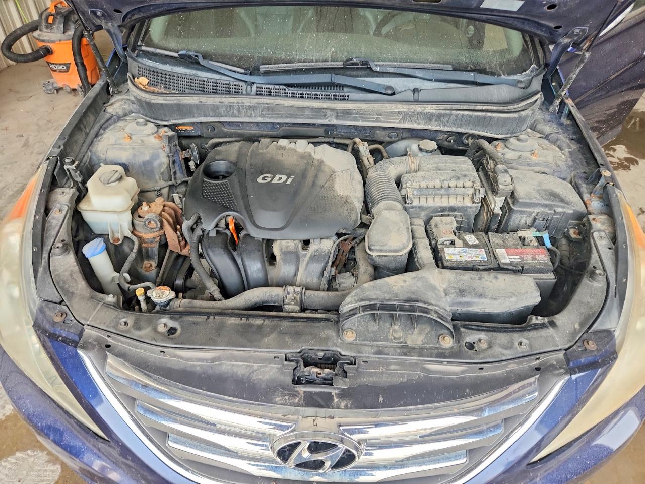2014 Hyundai Sonata Limited Blue vin: 5NPEC4AC9EH914349