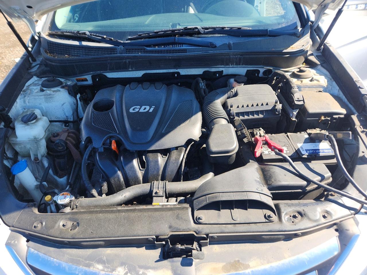 2014 Hyundai Sonata Se White vin: 5NPEC4AC9EH932396