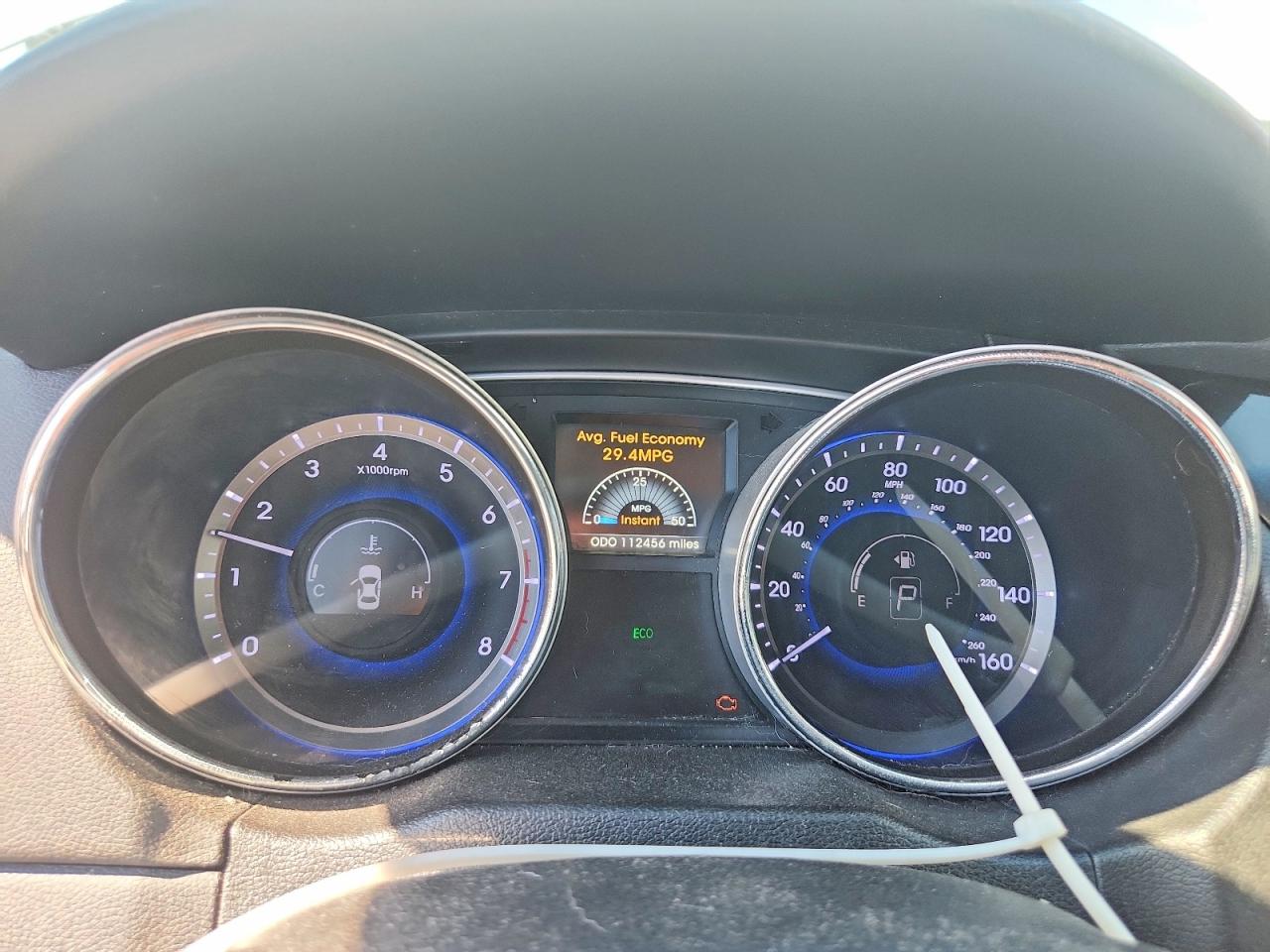 2014 Hyundai Sonata Se White vin: 5NPEC4AC9EH932396
