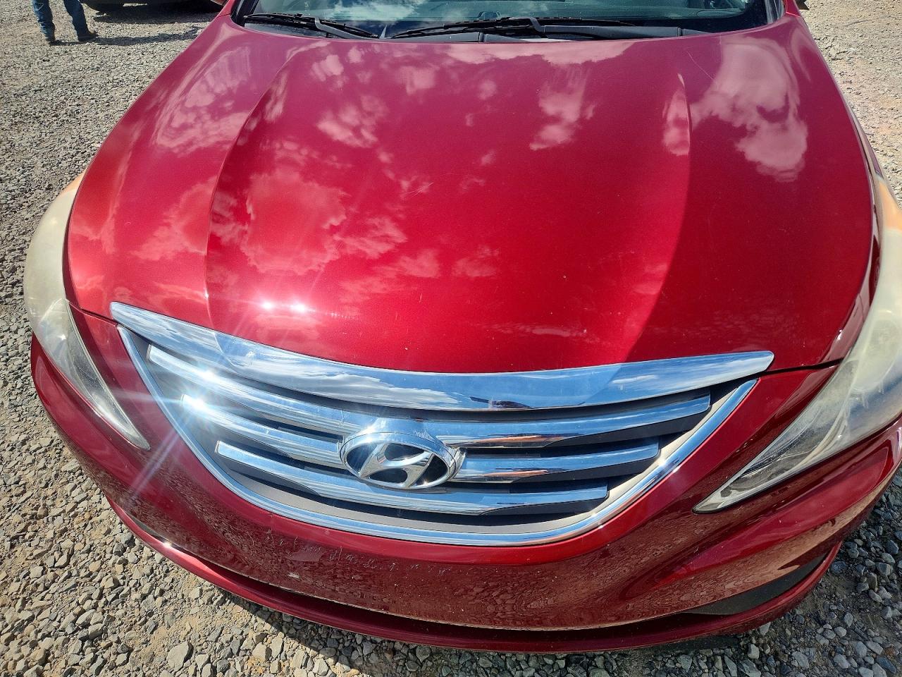 2014 Hyundai Sonata Limited Red vin: 5NPEC4AC9EH944290
