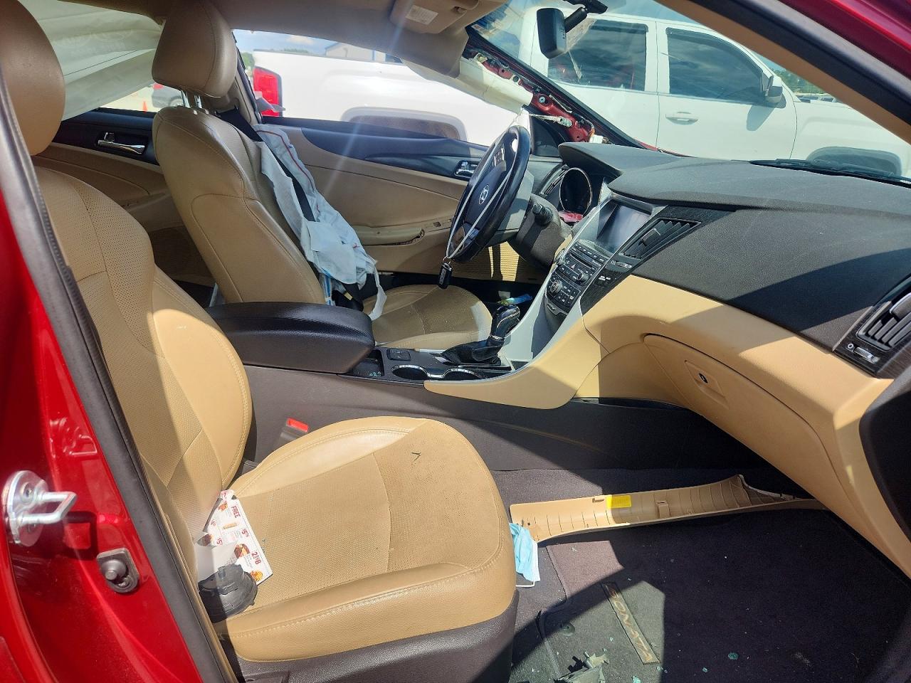 2014 Hyundai Sonata Limited Red vin: 5NPEC4AC9EH944290