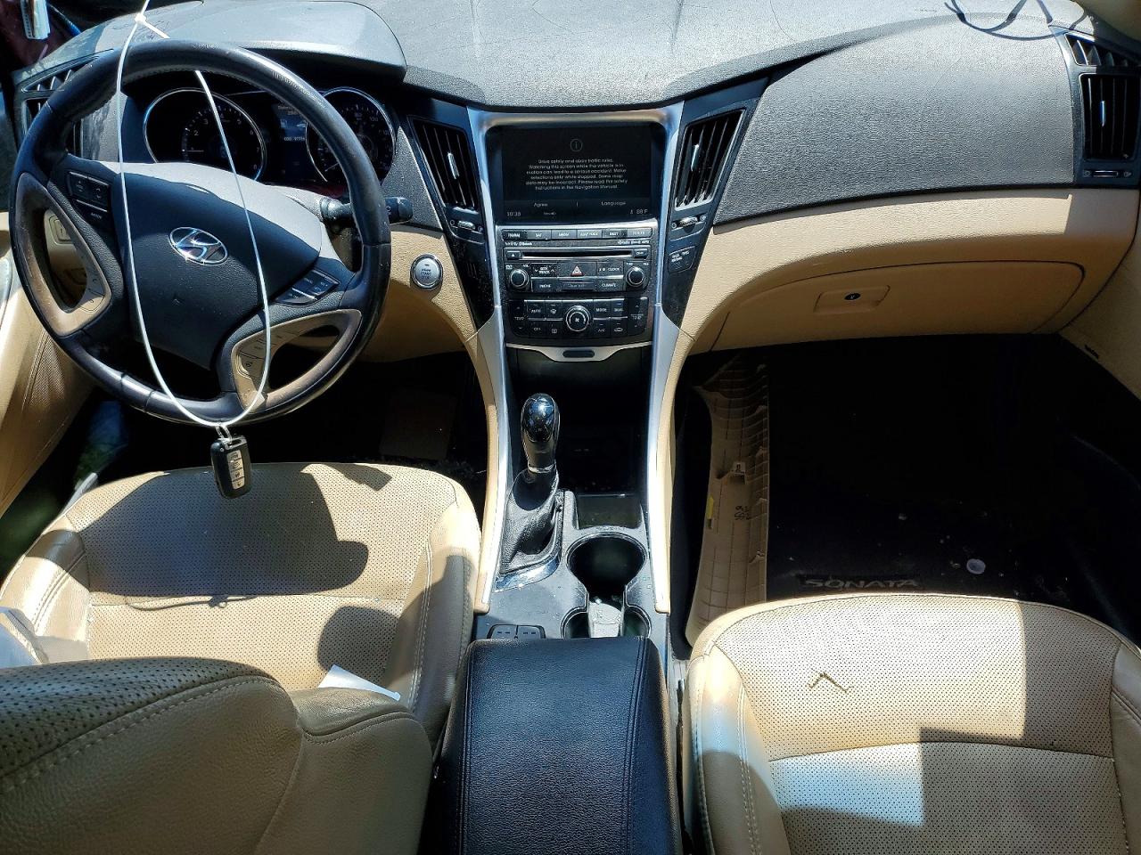 2014 Hyundai Sonata Limited Red vin: 5NPEC4AC9EH944290
