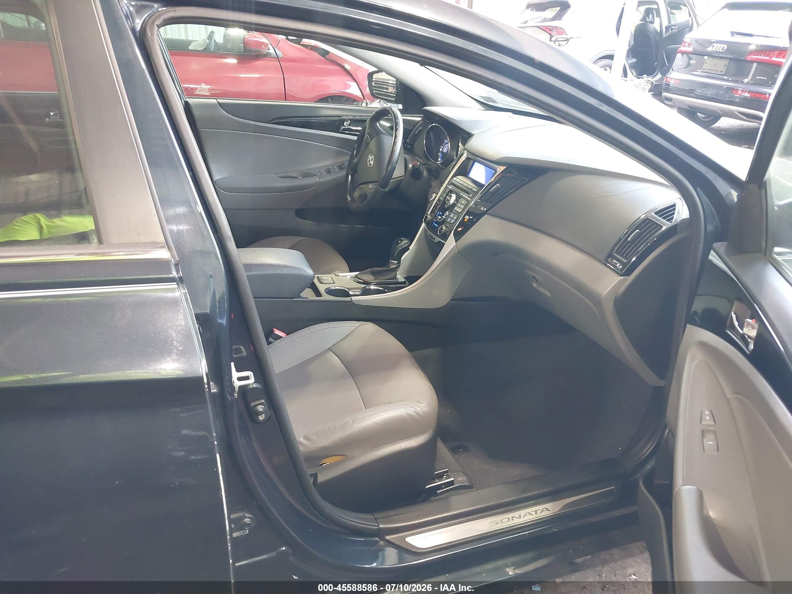 2011 Hyundai Sonata Limited Dark Blue vin: 5NPEC4ACXBH002745
