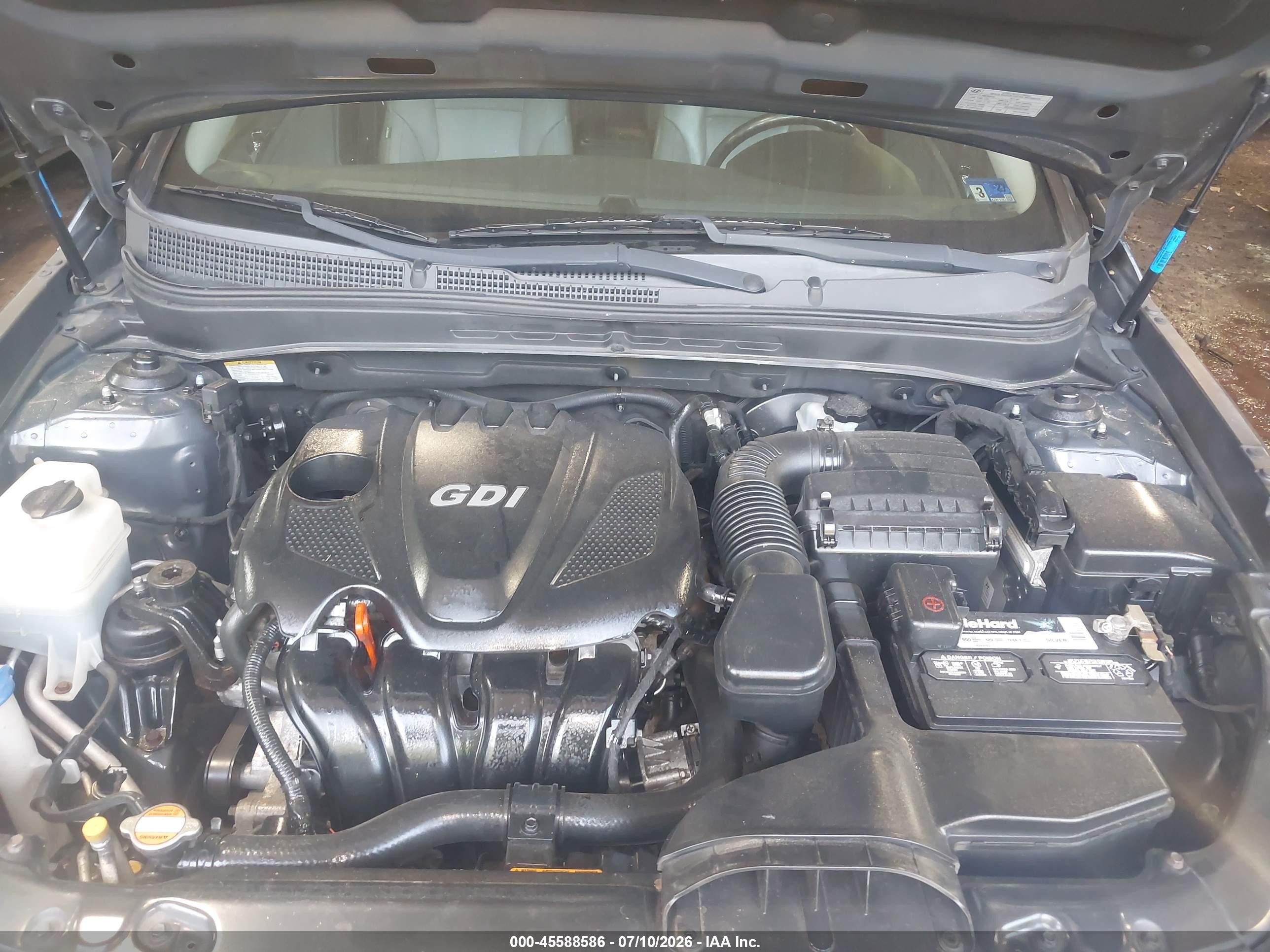 2011 Hyundai Sonata Limited Dark Blue vin: 5NPEC4ACXBH002745