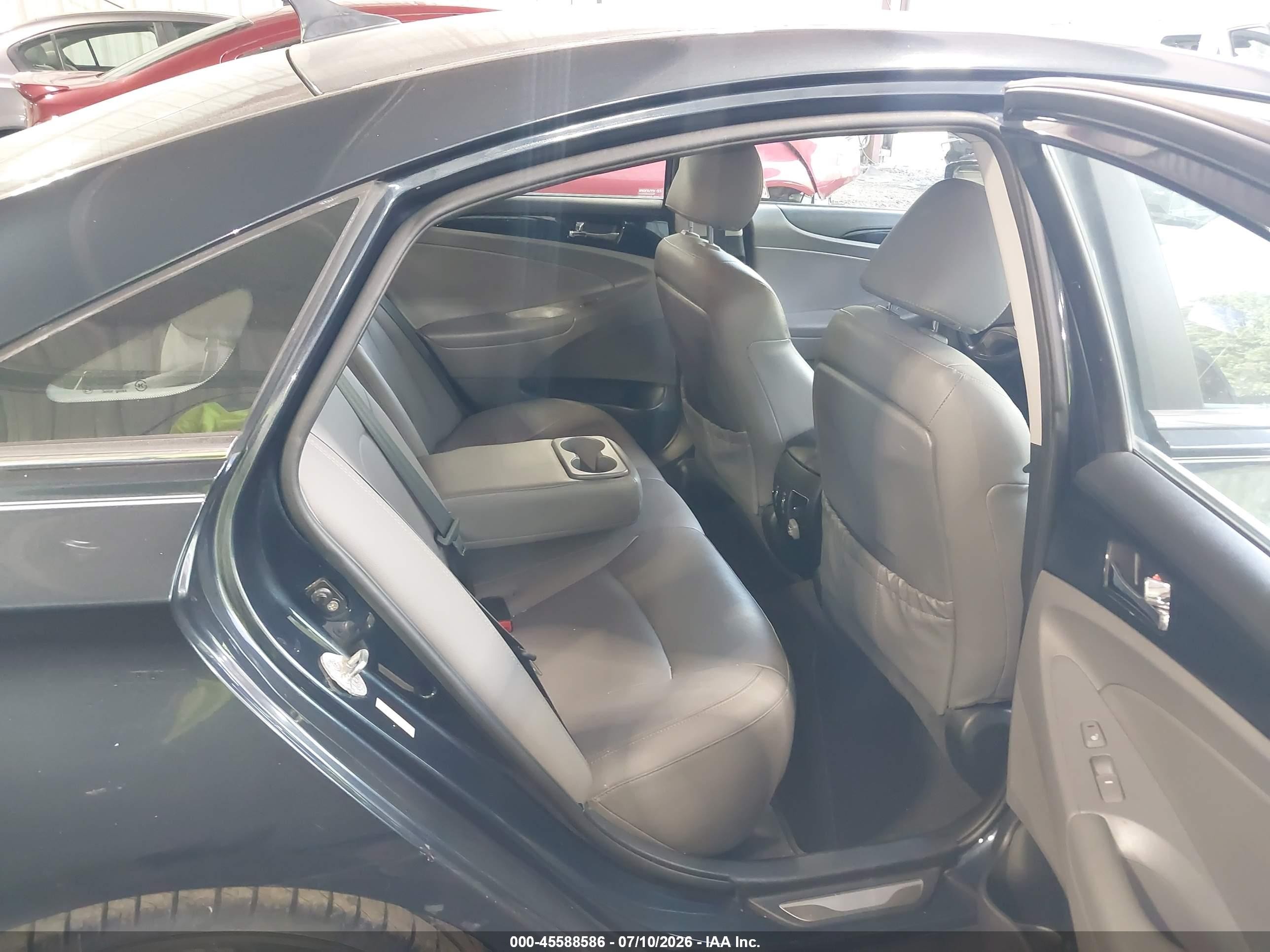 2011 Hyundai Sonata Limited Dark Blue vin: 5NPEC4ACXBH002745