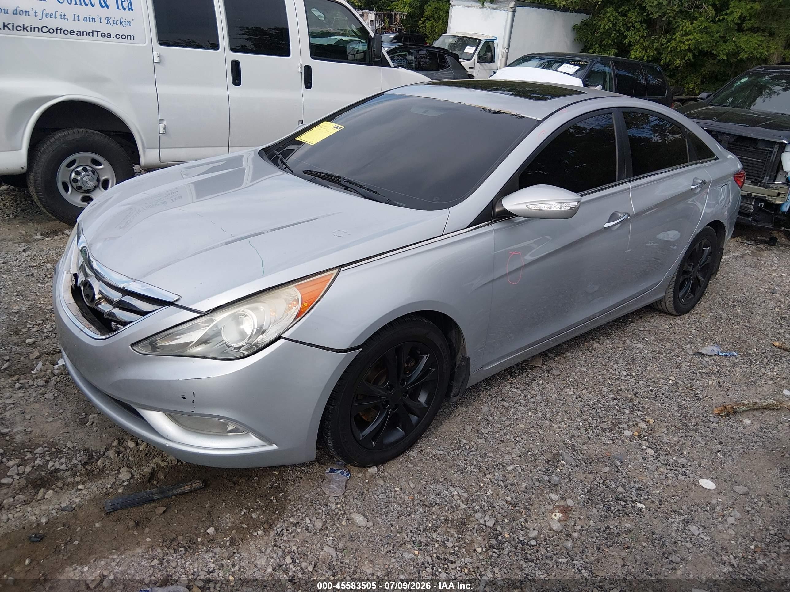 2011 Hyundai Sonata Limited Black vin: 5NPEC4ACXBH011073