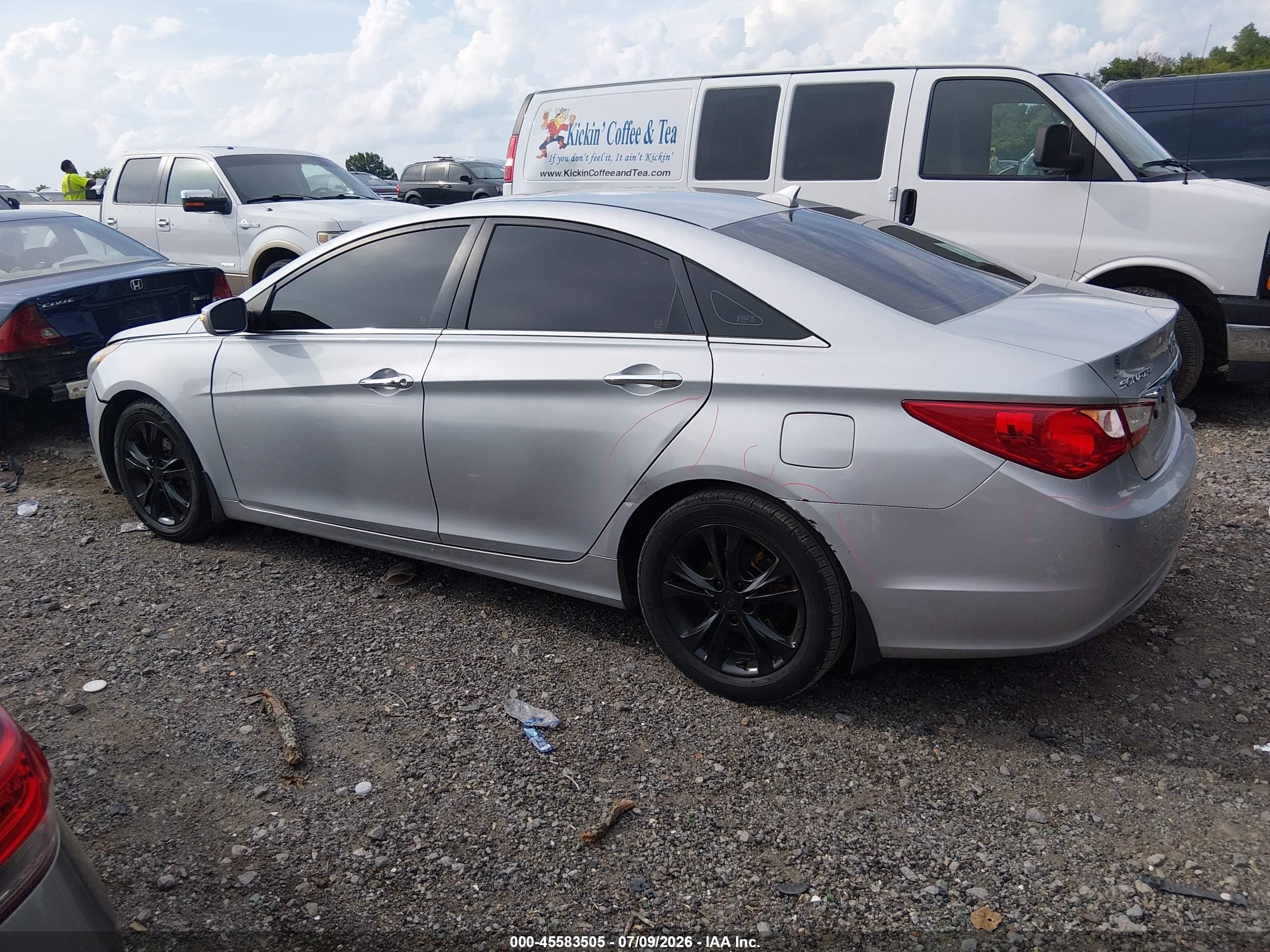 2011 Hyundai Sonata Limited Black vin: 5NPEC4ACXBH011073