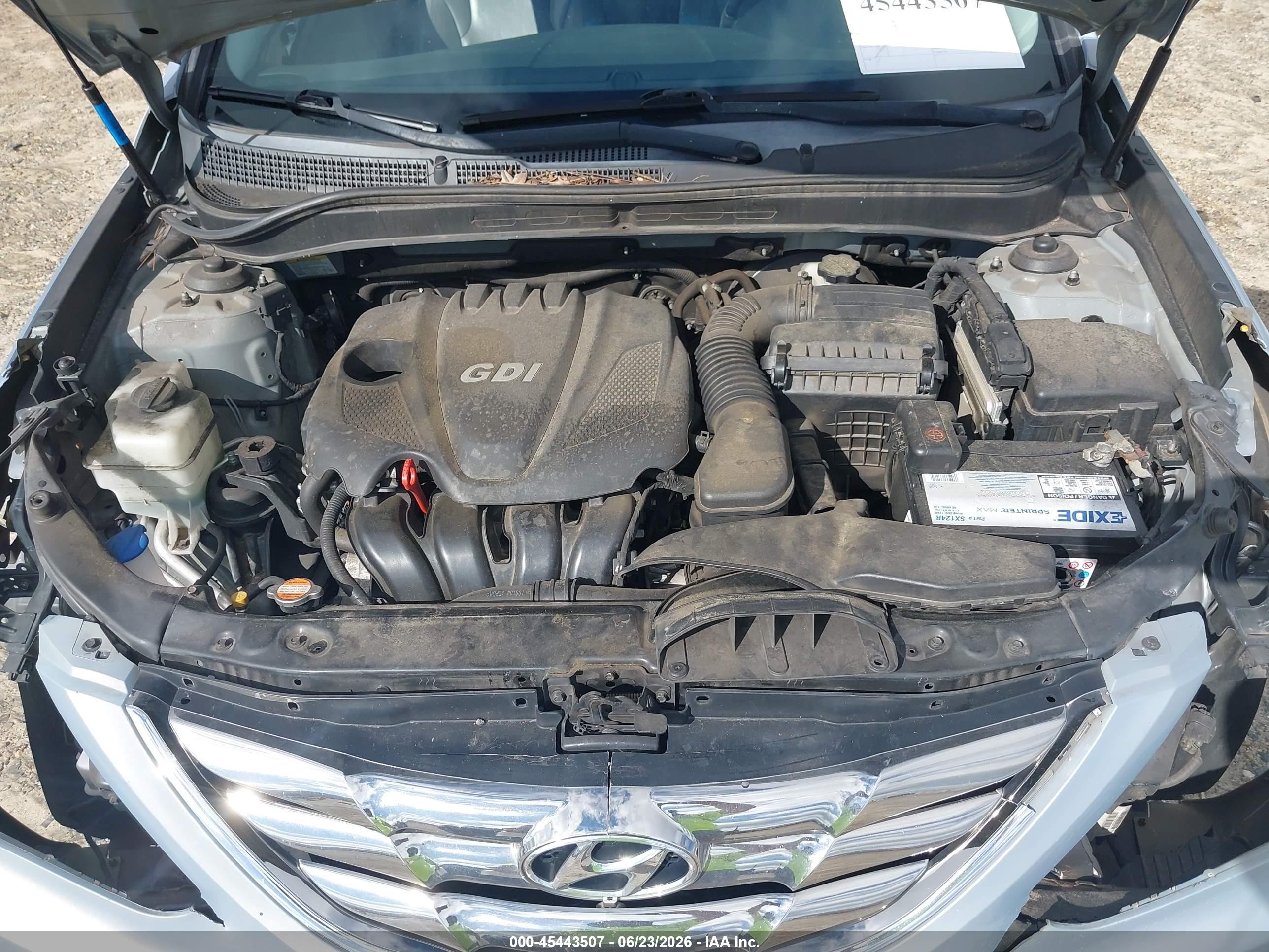 2011 Hyundai Sonata Limited Light Blue vin: 5NPEC4ACXBH022395
