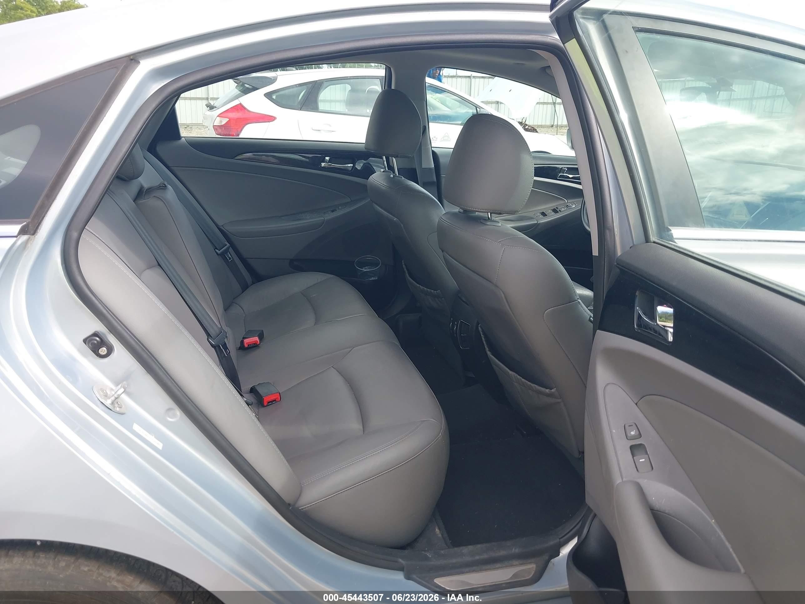 2011 Hyundai Sonata Limited Light Blue vin: 5NPEC4ACXBH022395