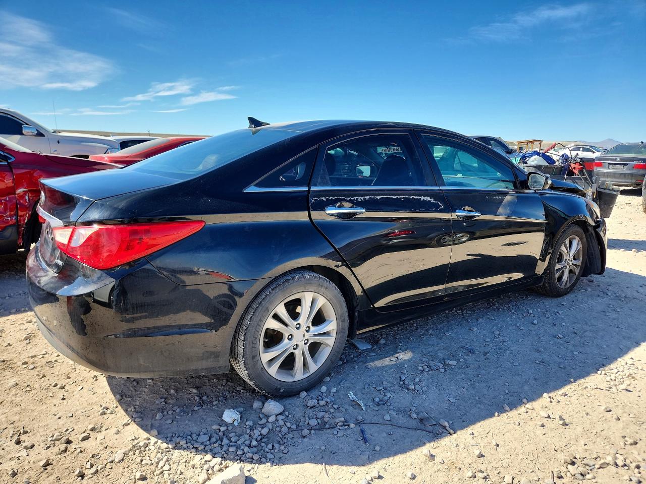 2011 Hyundai Sonata Limited Black vin: 5NPEC4ACXBH036748