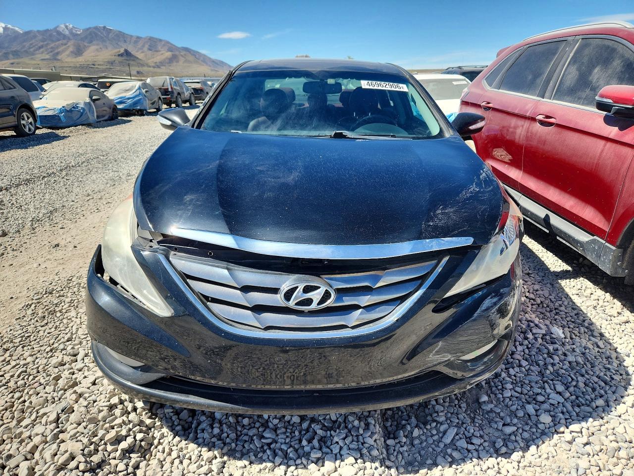 2011 Hyundai Sonata Limited Black vin: 5NPEC4ACXBH036748