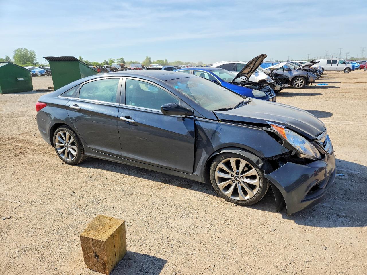 2011 Hyundai Sonata Se Blue vin: 5NPEC4ACXBH054070
